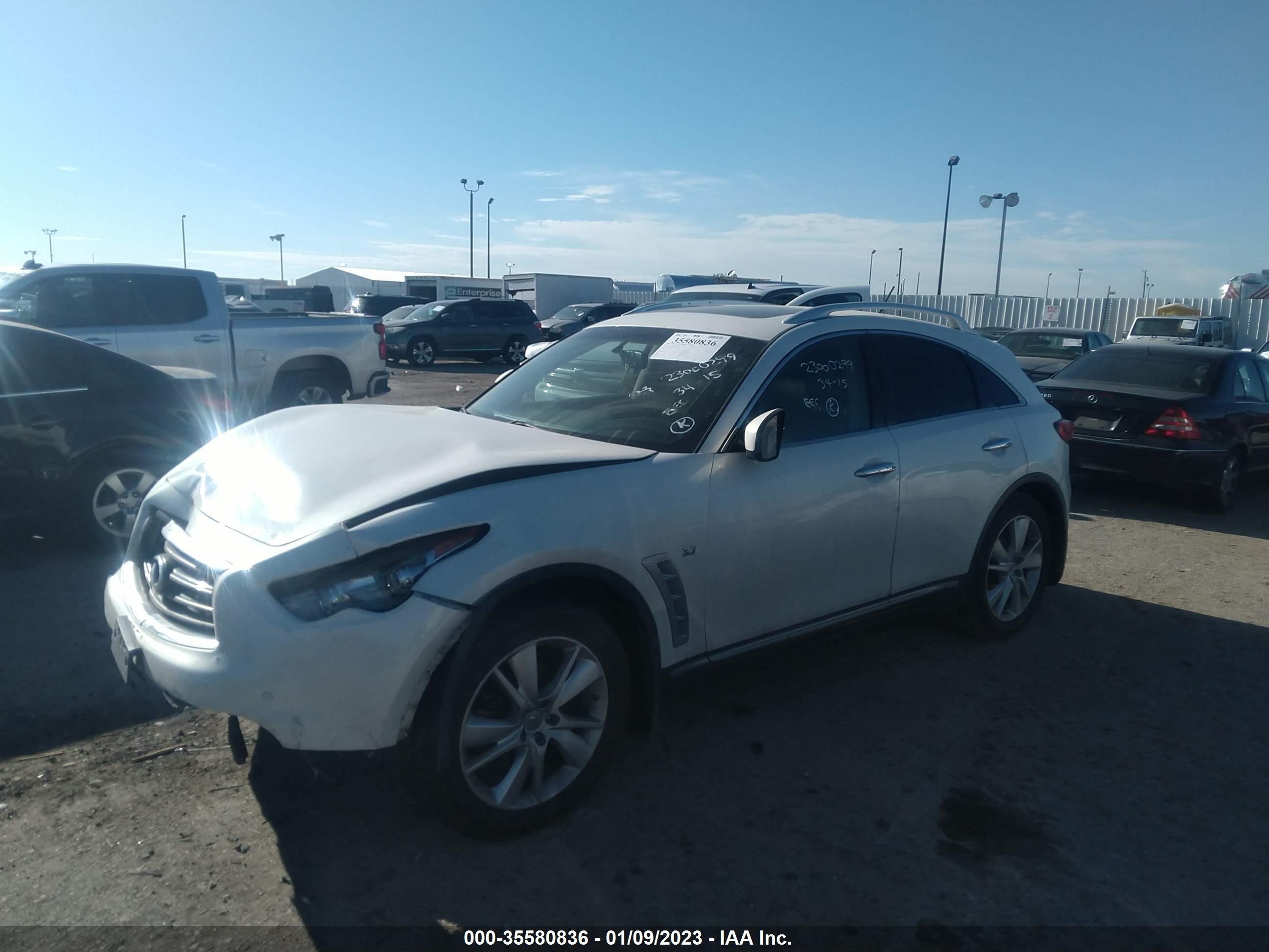 Photo 1 VIN: JN8CS1MU8EM450266 - INFINITI QX70 