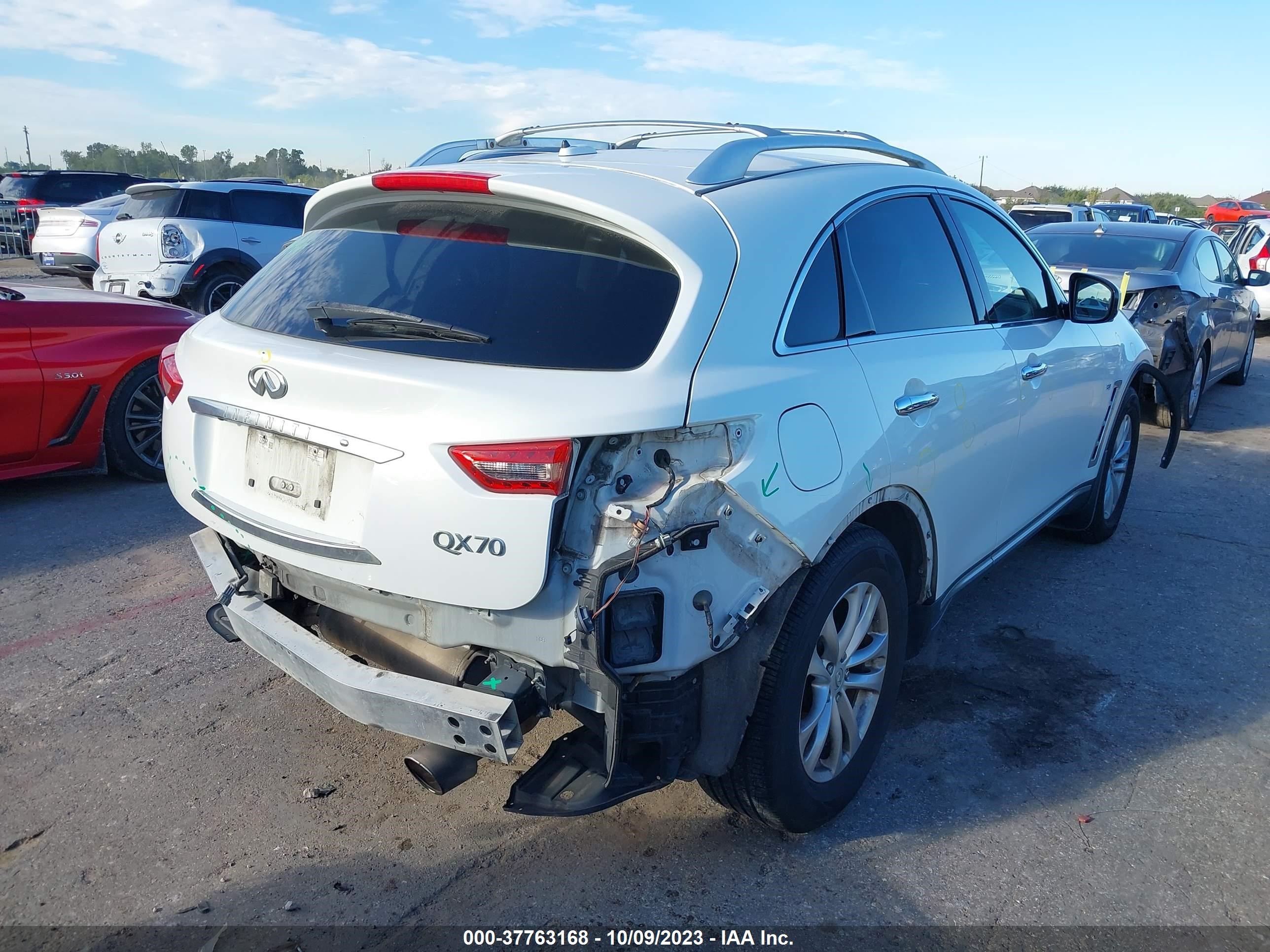 Photo 3 VIN: JN8CS1MW0EM413097 - INFINITI QX70 