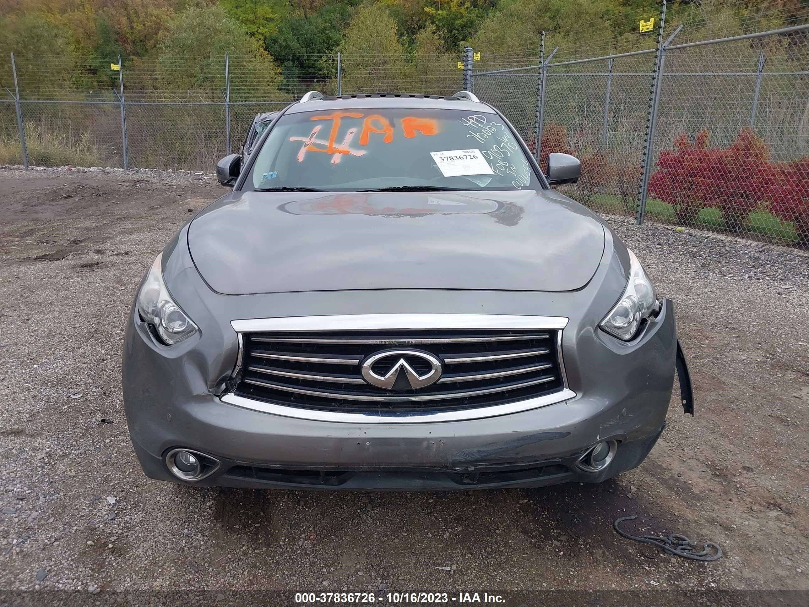 Photo 11 VIN: JN8CS1MW1DM170995 - INFINITI FX 