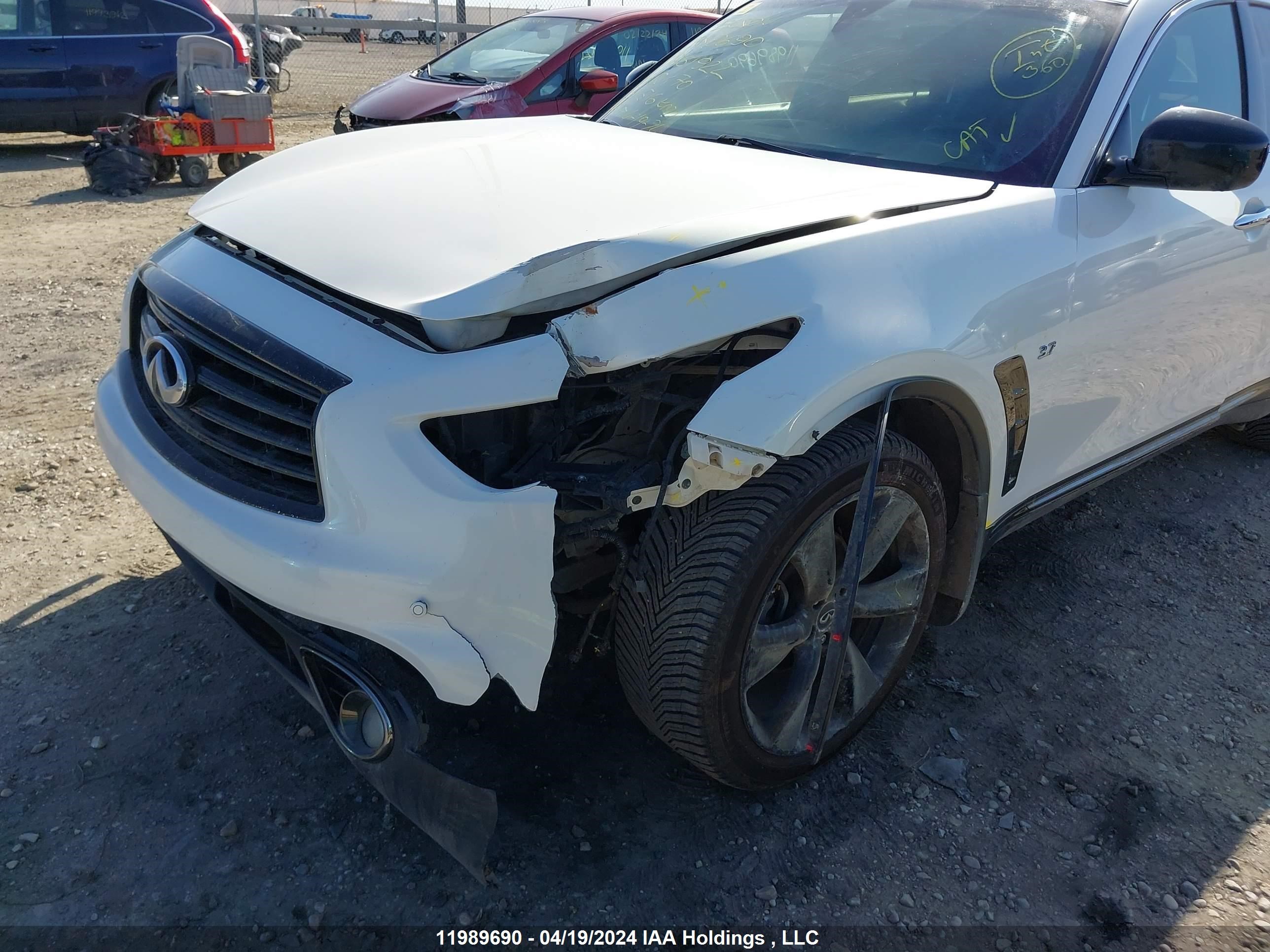 Photo 5 VIN: JN8CS1MW3GM751922 - INFINITI QX70 