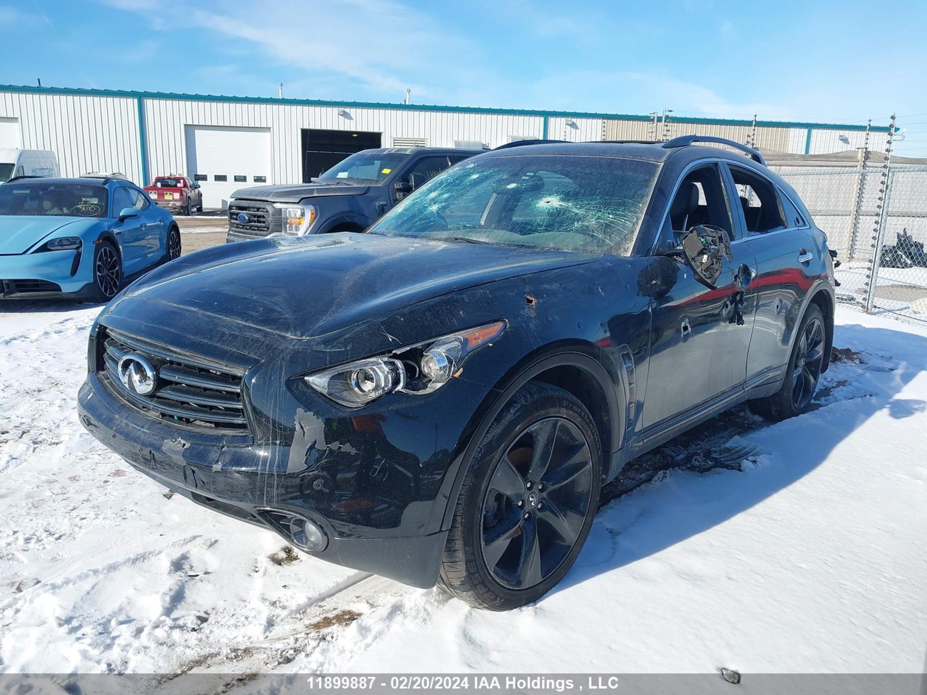 Photo 1 VIN: JN8CS1MW8FM482072 - INFINITI QX70 