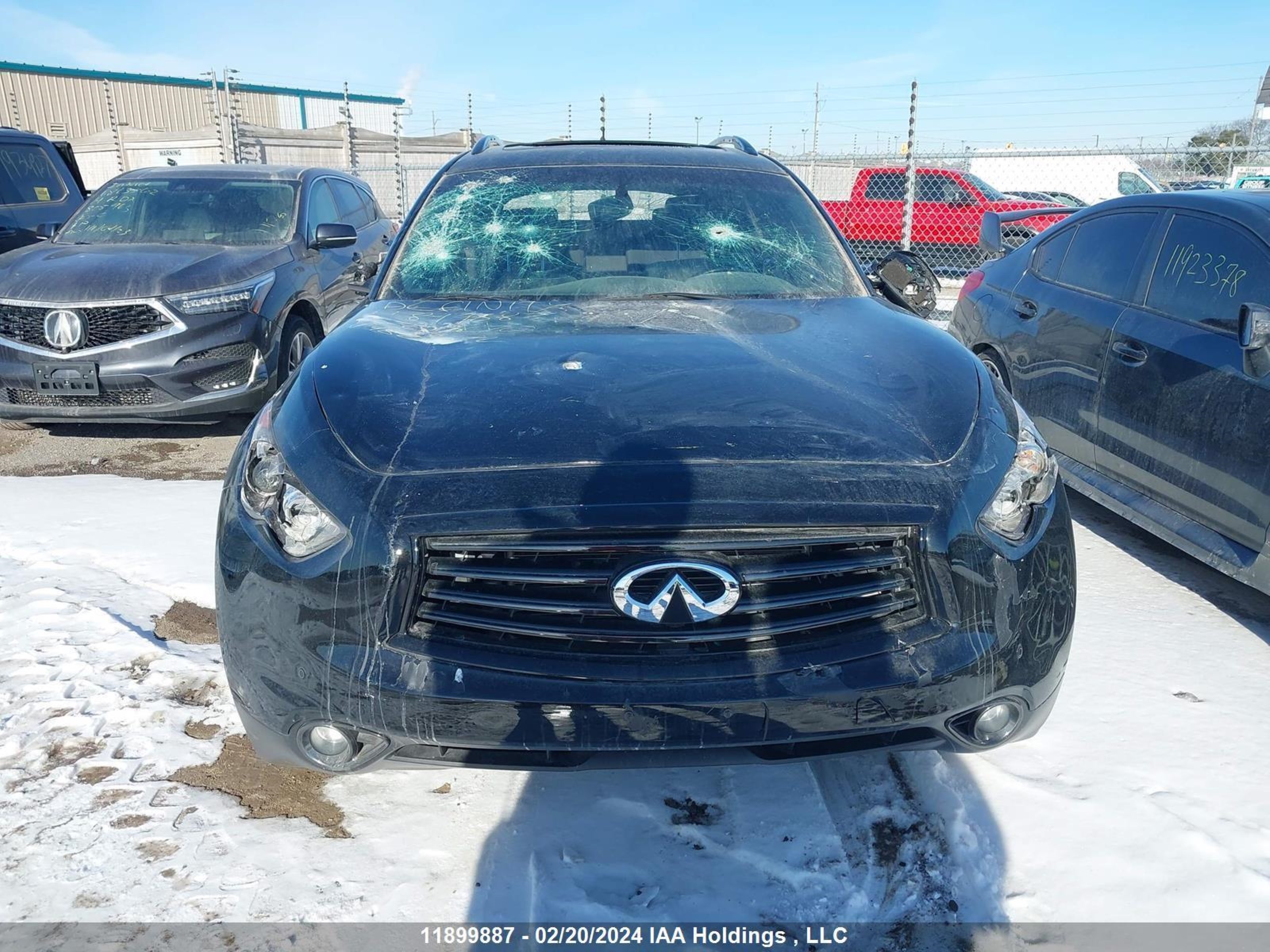 Photo 11 VIN: JN8CS1MW8FM482072 - INFINITI QX70 