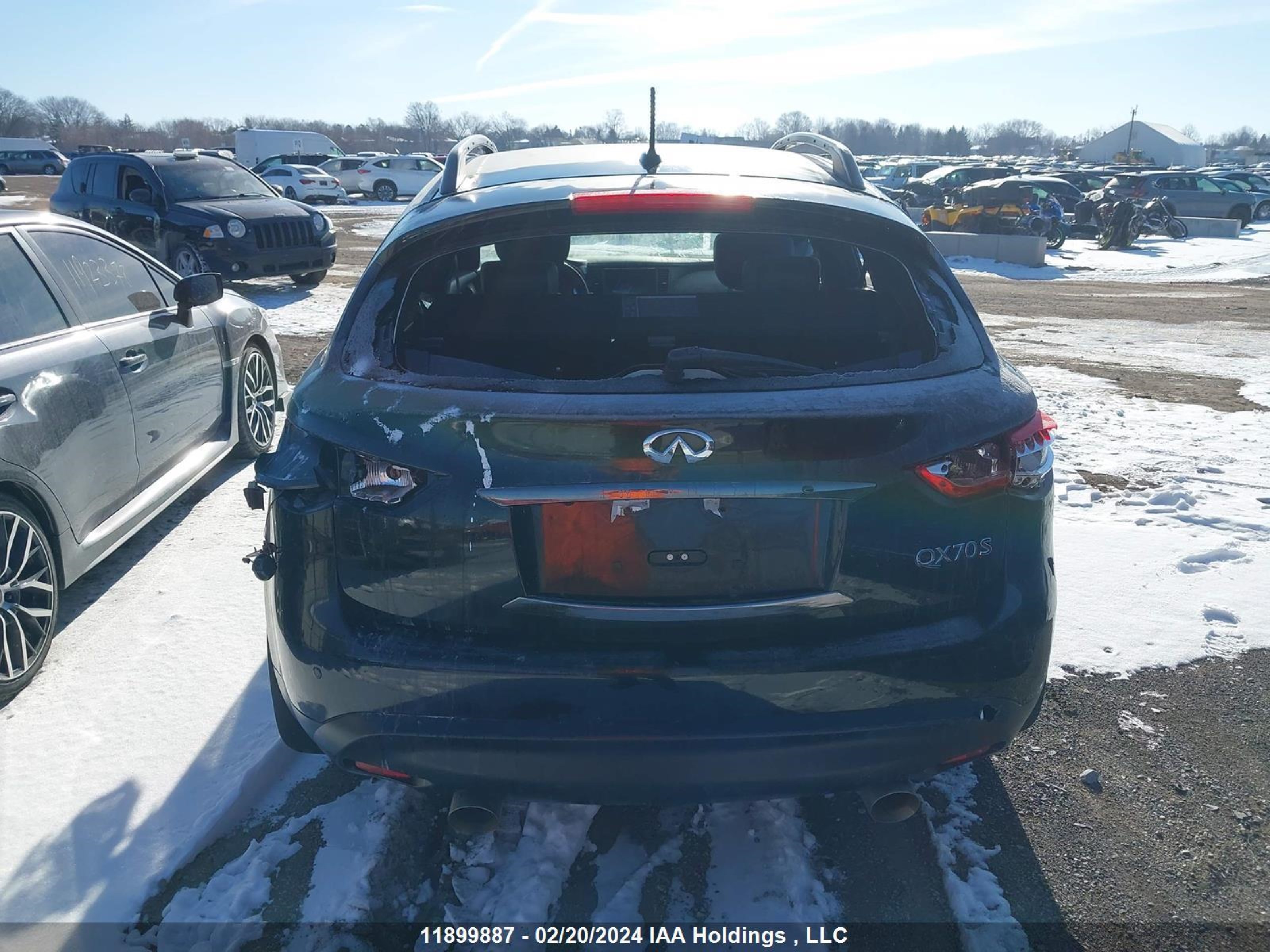 Photo 14 VIN: JN8CS1MW8FM482072 - INFINITI QX70 