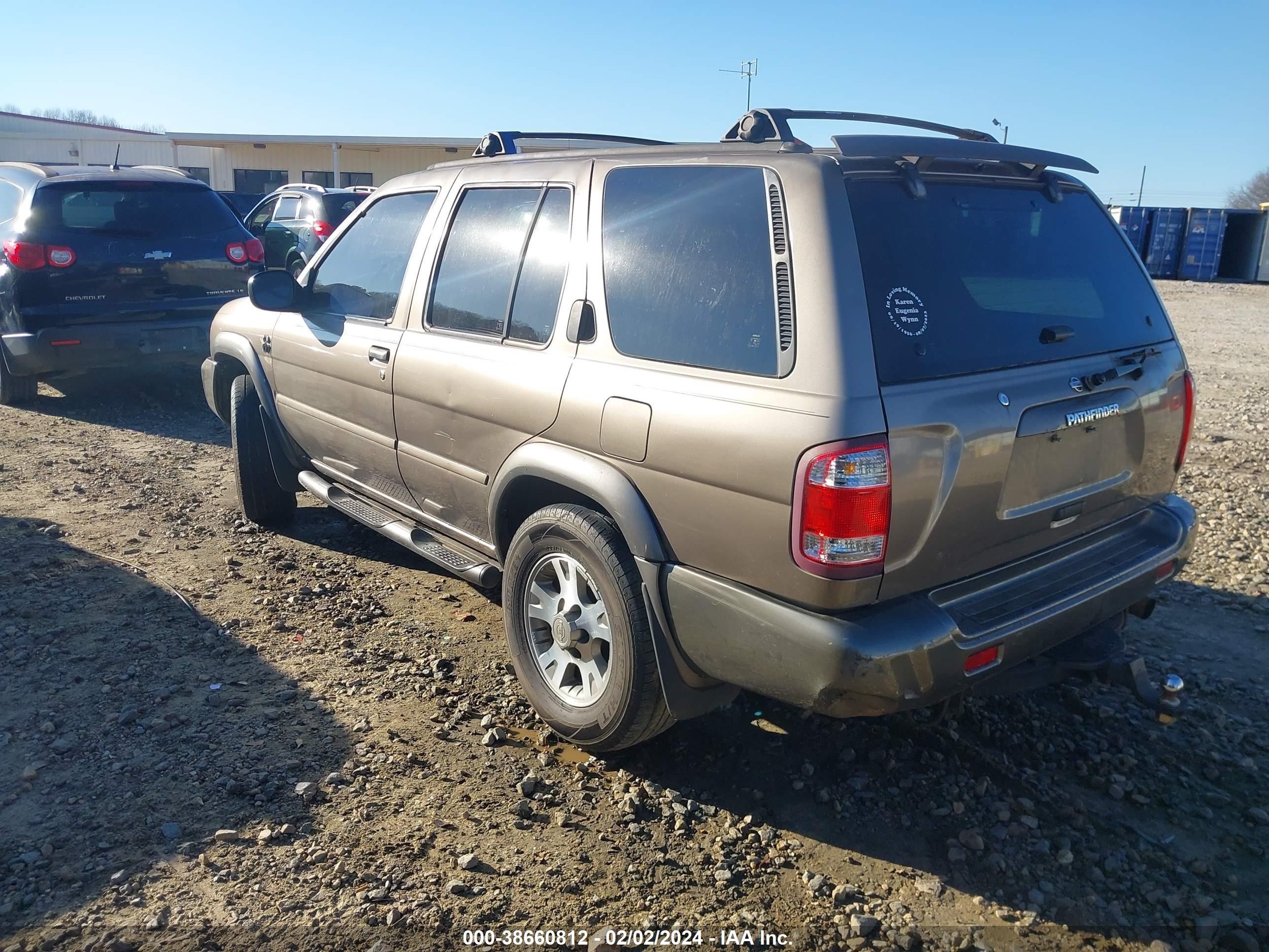 Photo 2 VIN: JN8DR07X11W505252 - NISSAN PATHFINDER 