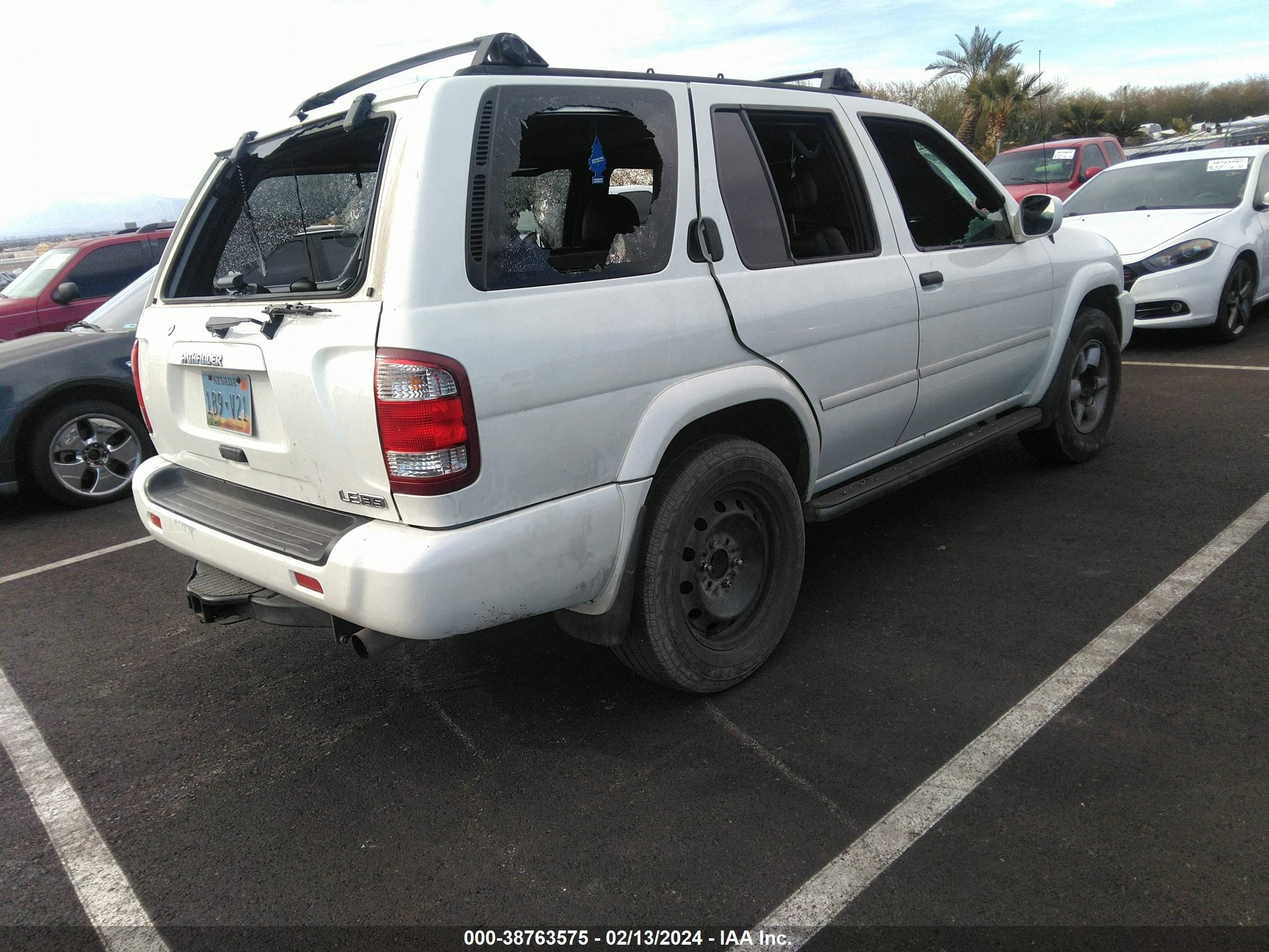 Photo 3 VIN: JN8DR07X21W505535 - NISSAN PATHFINDER 