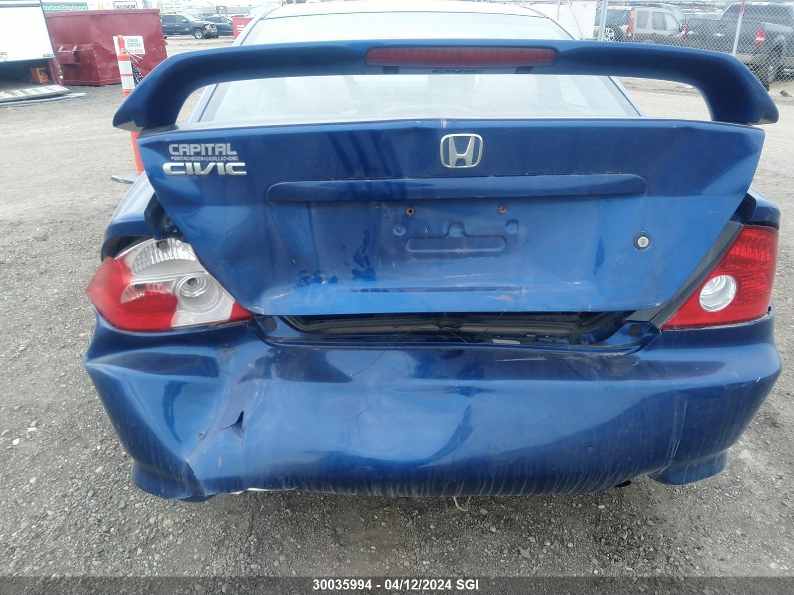 Photo 5 VIN: JN8DR07X81W501263 - HONDA CIVIC 