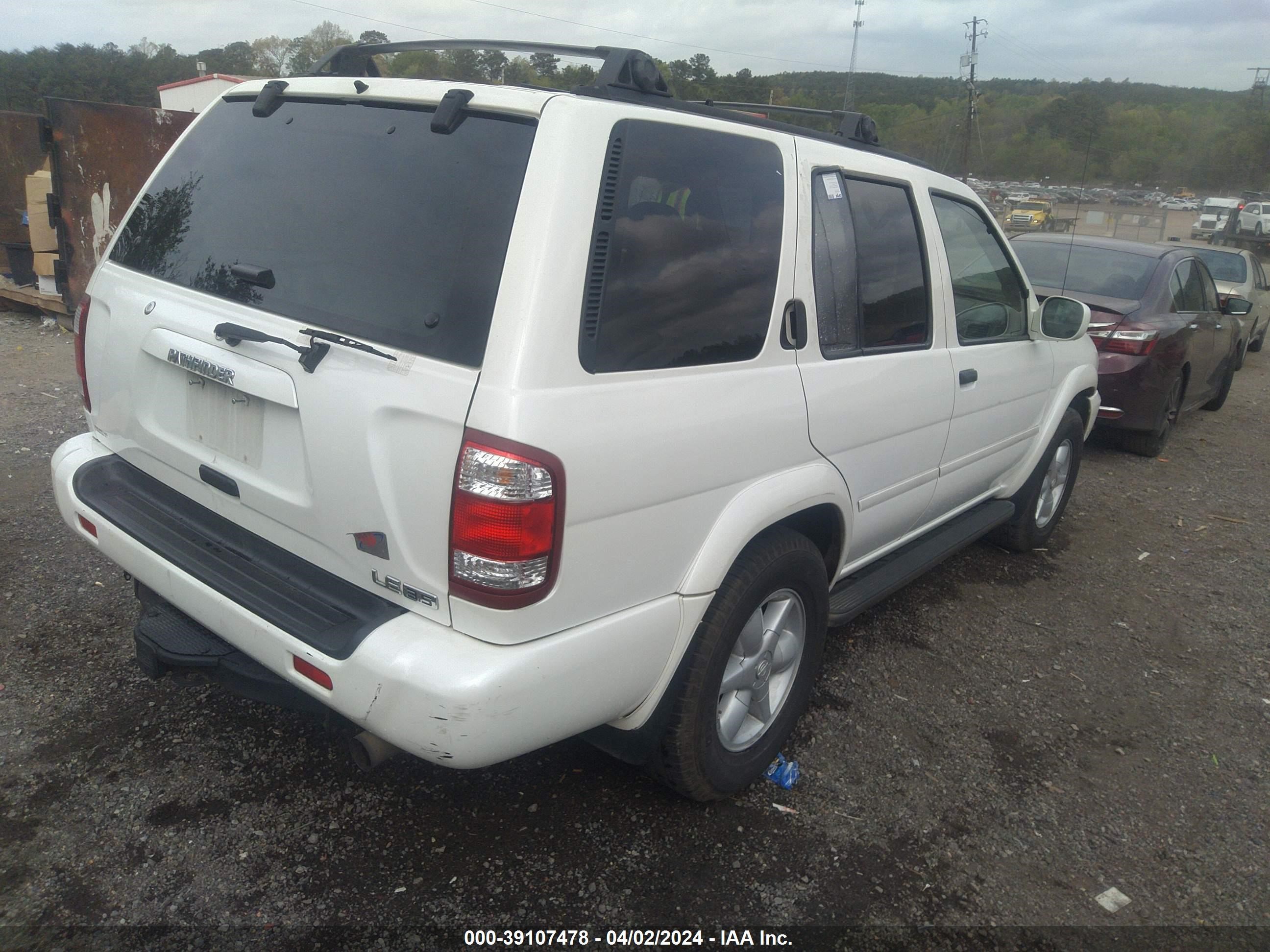 Photo 3 VIN: JN8DR07X81W512151 - NISSAN PATHFINDER 