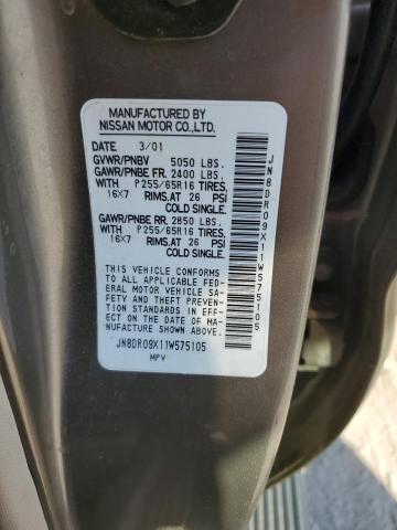 Photo 12 VIN: JN8DR09X11W575105 - NISSAN PATHFINDER 