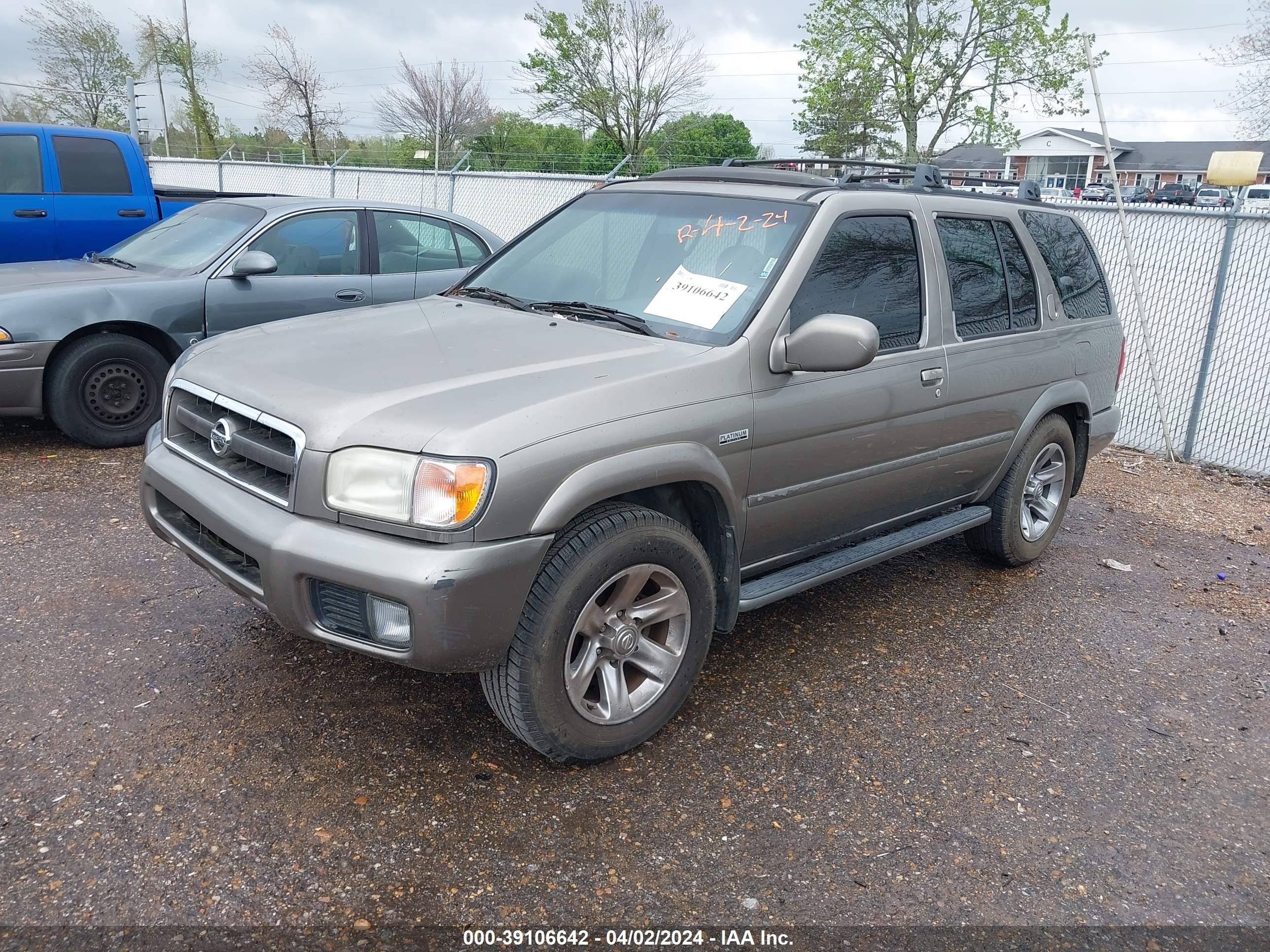 Photo 1 VIN: JN8DR09X94W800598 - NISSAN PATHFINDER 