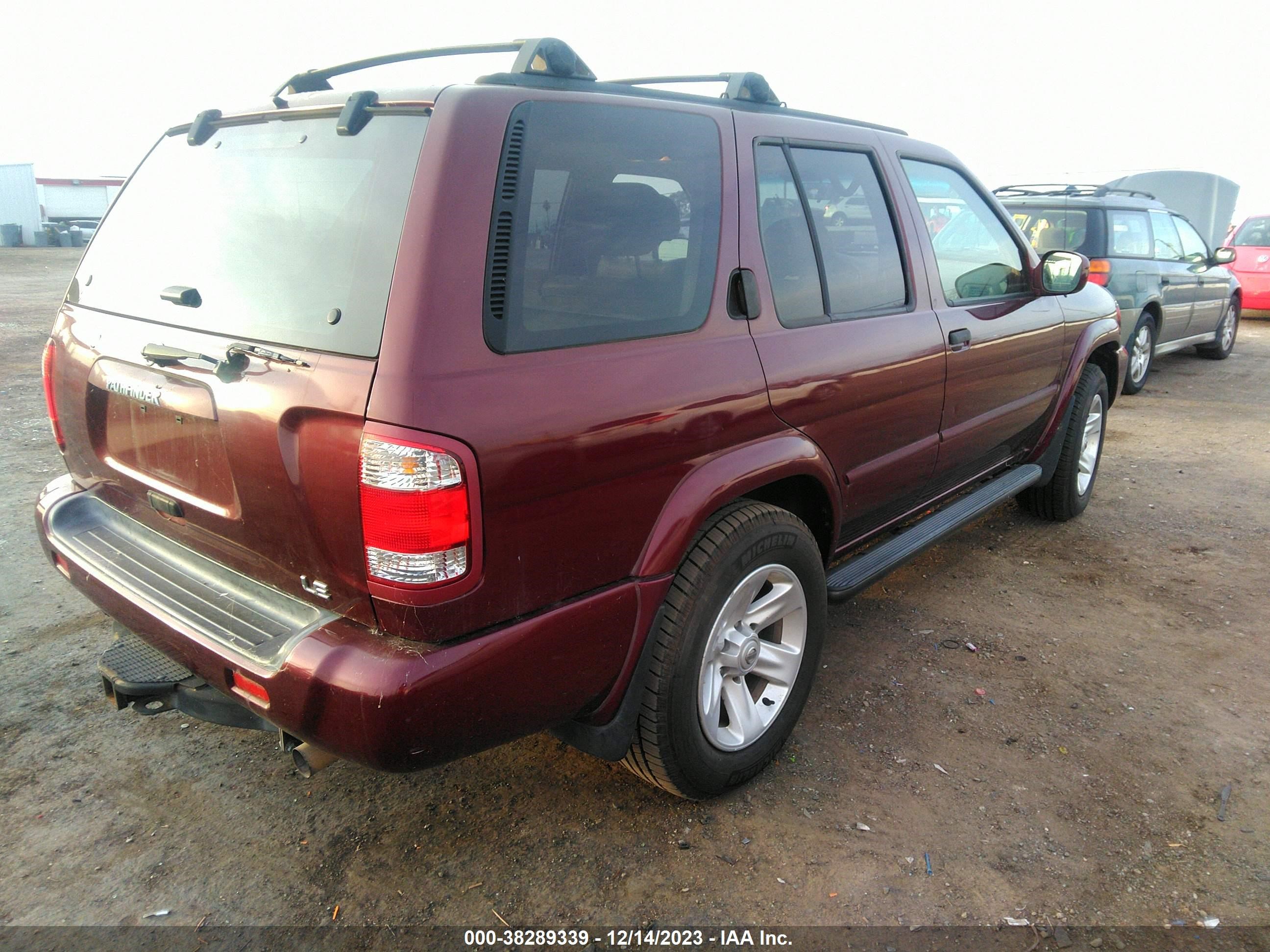 Photo 3 VIN: JN8DR09Y22W705953 - NISSAN PATHFINDER 