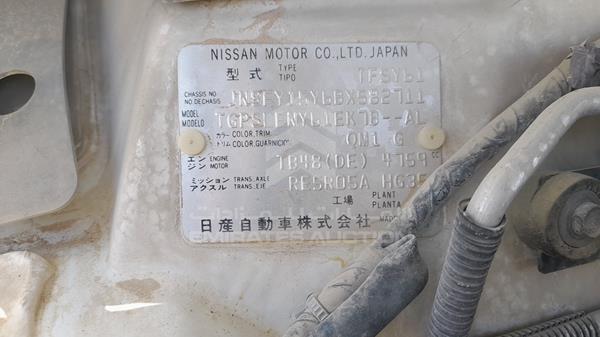 Photo 2 VIN: JN8FY15Y6BX582711 - NISSAN PATROL 