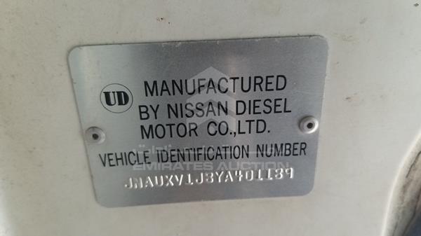 Photo 1 VIN: JNAUXV1J8YA401189 - NISSAN UD 