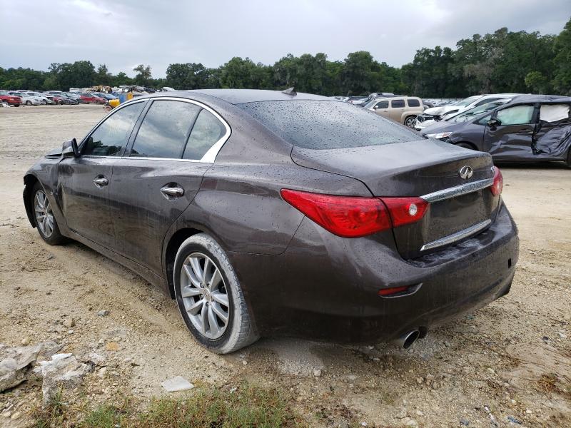 Photo 2 VIN: JNIBV7APXFM341909 - INFINITI Q50 BASE 