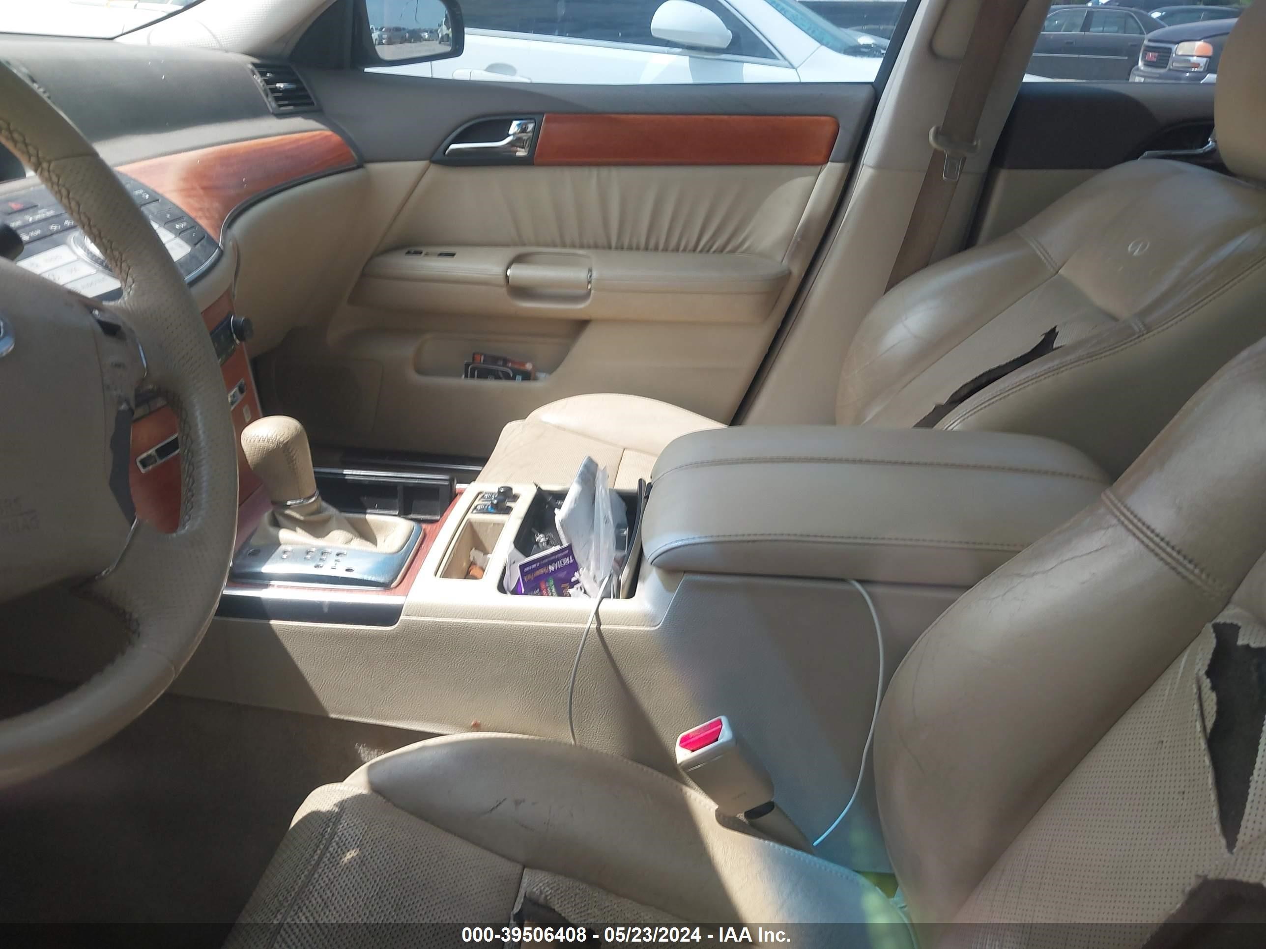 Photo 8 VIN: JNKAY01E86M110107 - INFINITI M 