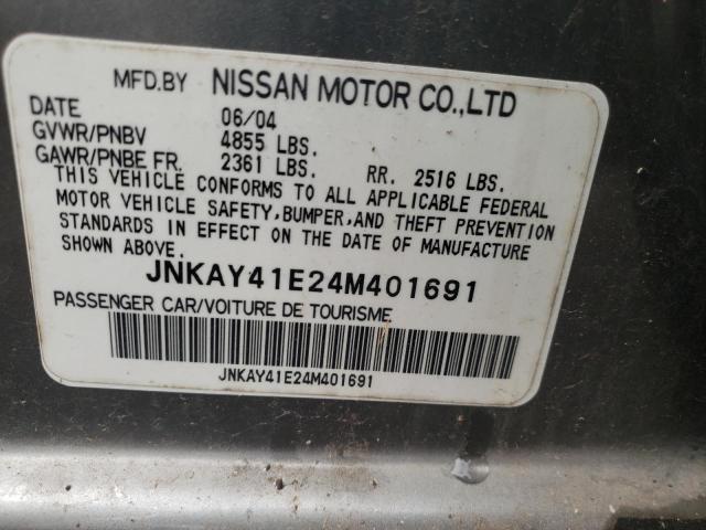 Photo 11 VIN: JNKAY41E24M401691 - INFINITI M45 