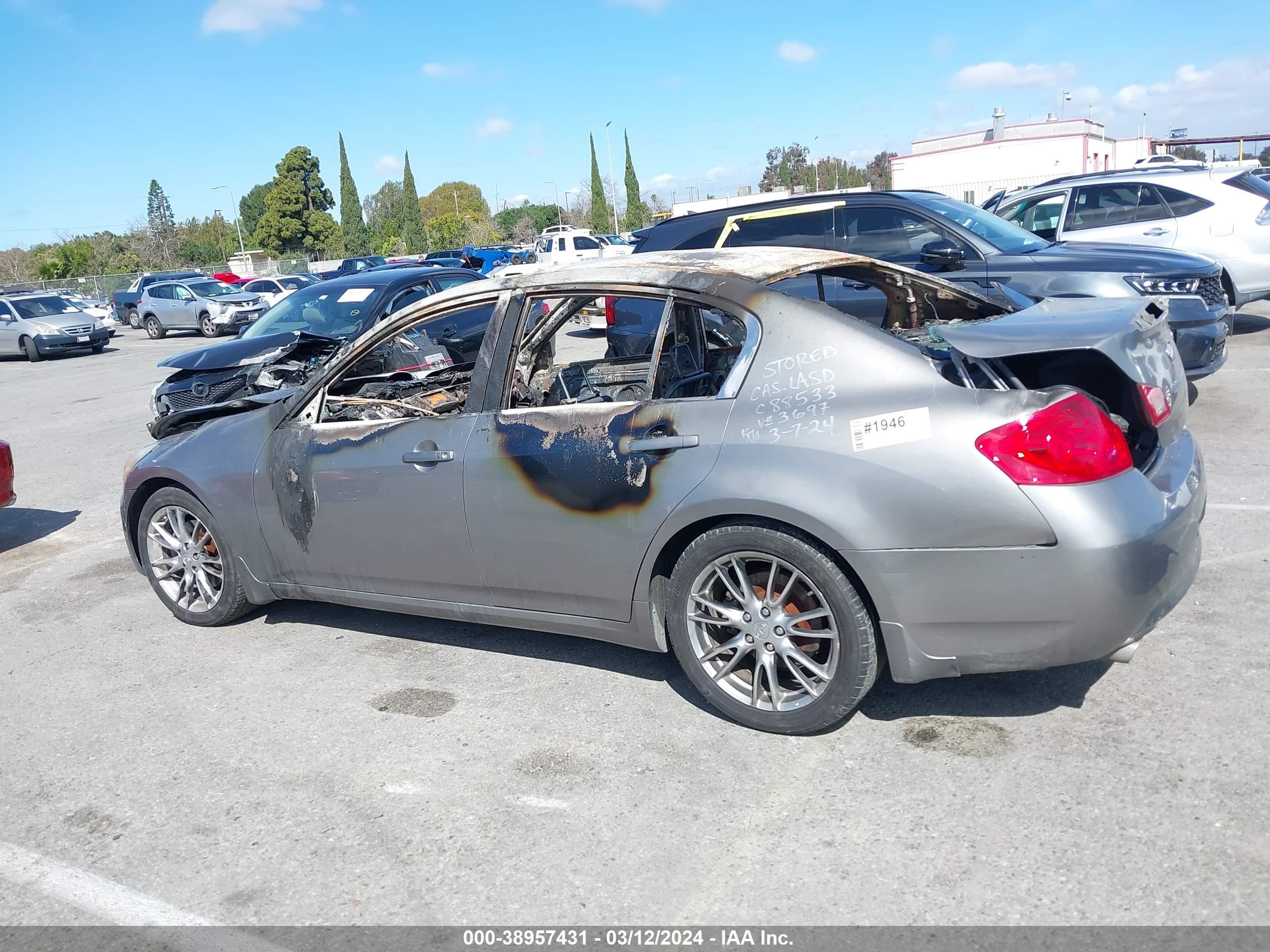 Photo 13 VIN: JNKBV61E07M713697 - INFINITI G 