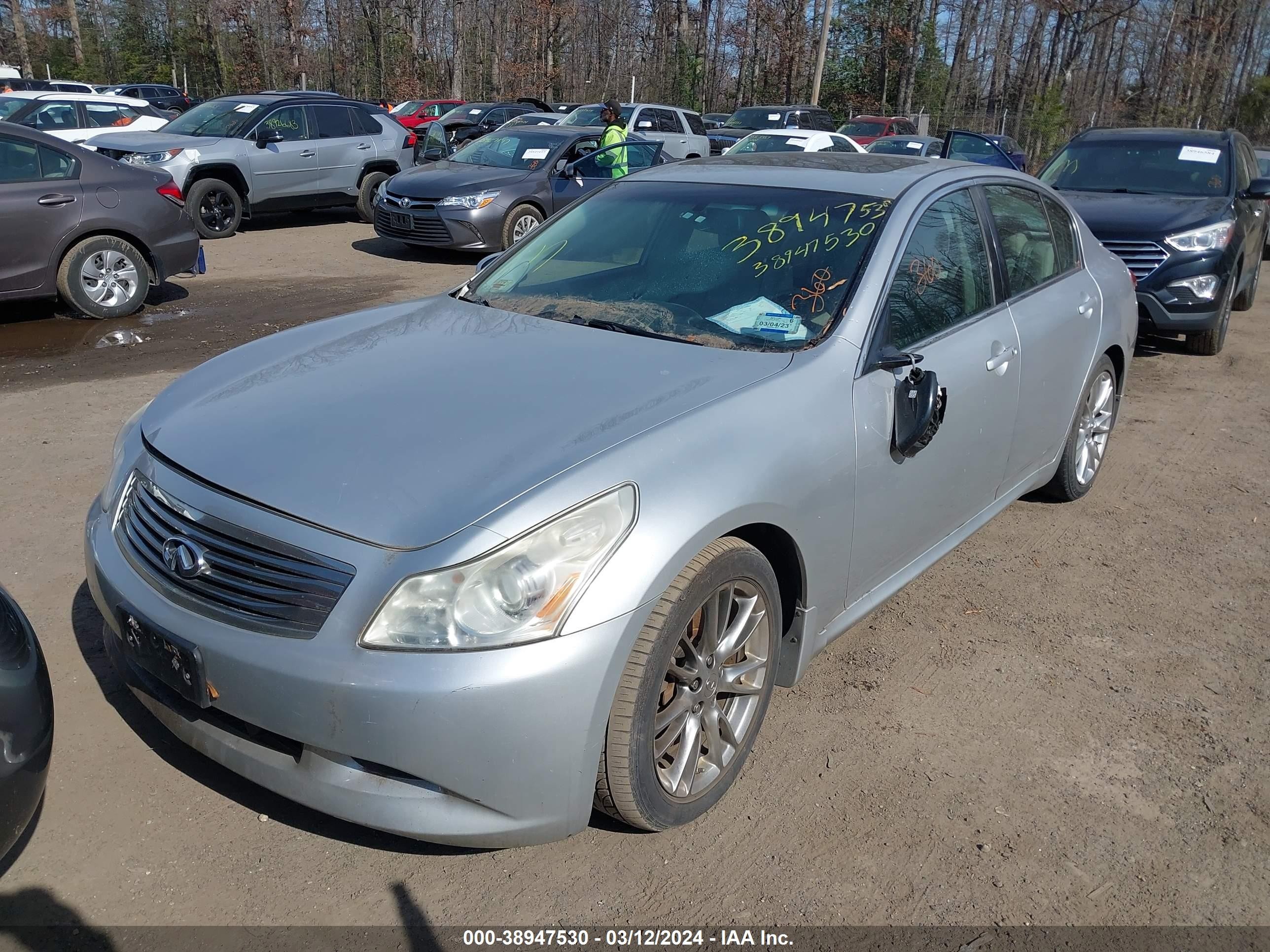 Photo 1 VIN: JNKBV61E27M707612 - INFINITI G 