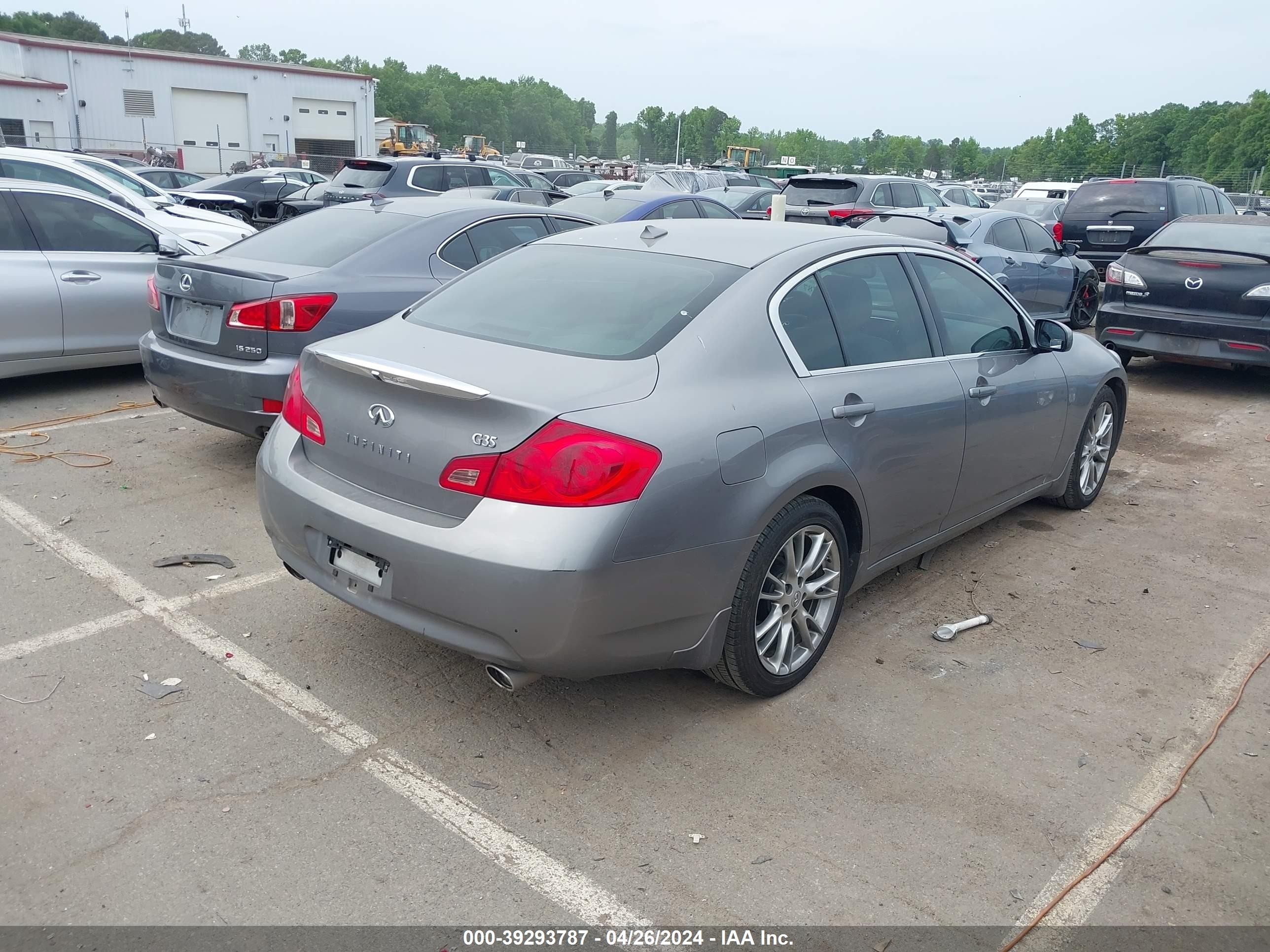 Photo 3 VIN: JNKBV61E27M711370 - INFINITI G 