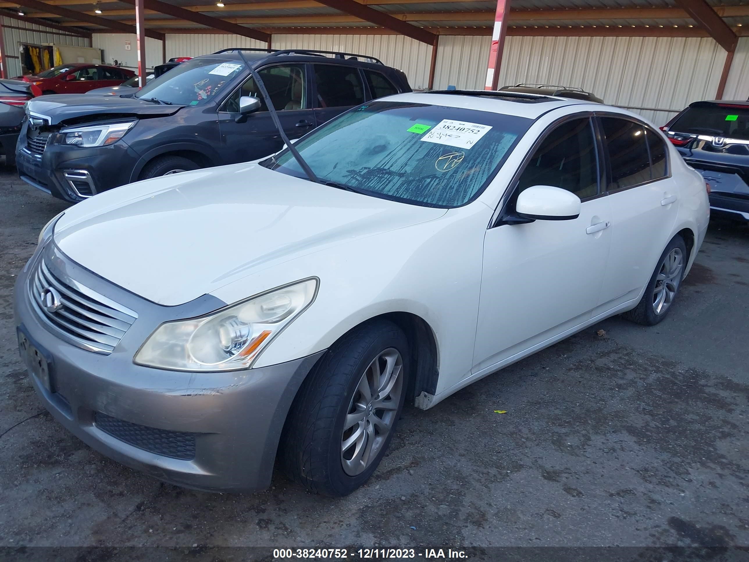 Photo 1 VIN: JNKBV61E27M726791 - INFINITI G 