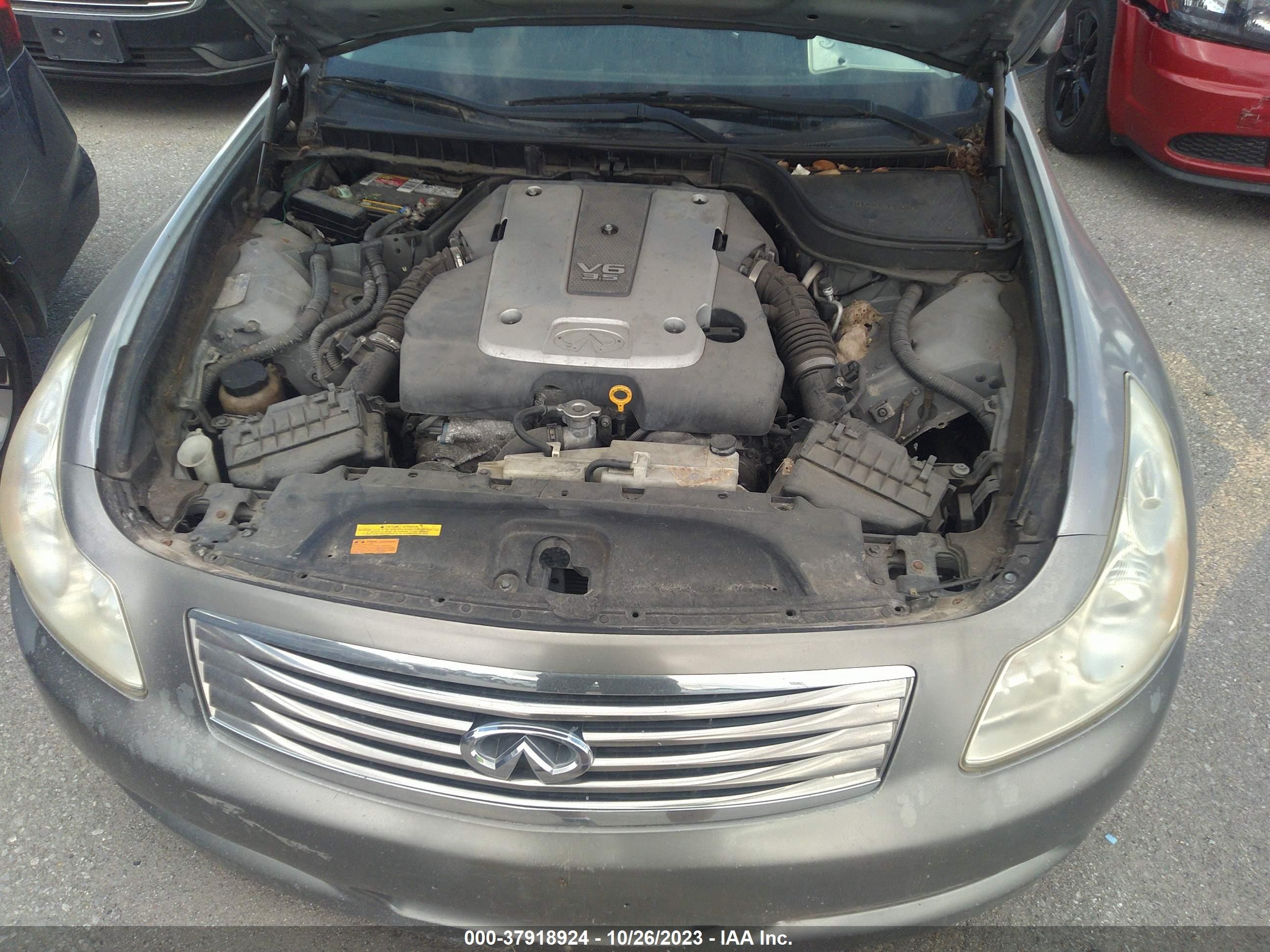 Photo 9 VIN: JNKBV61E28M214661 - INFINITI G 