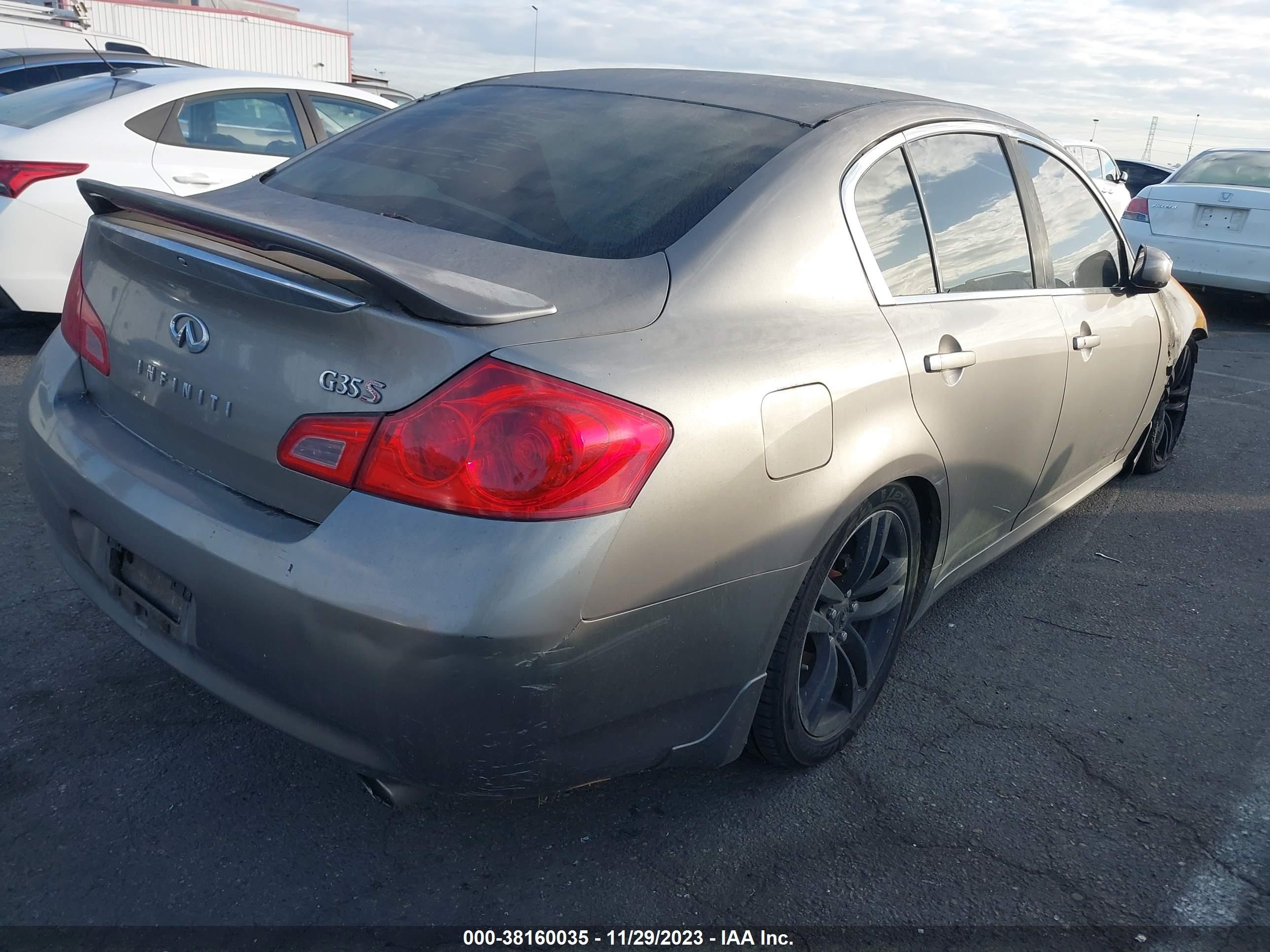 Photo 3 VIN: JNKBV61E37M704296 - INFINITI G 