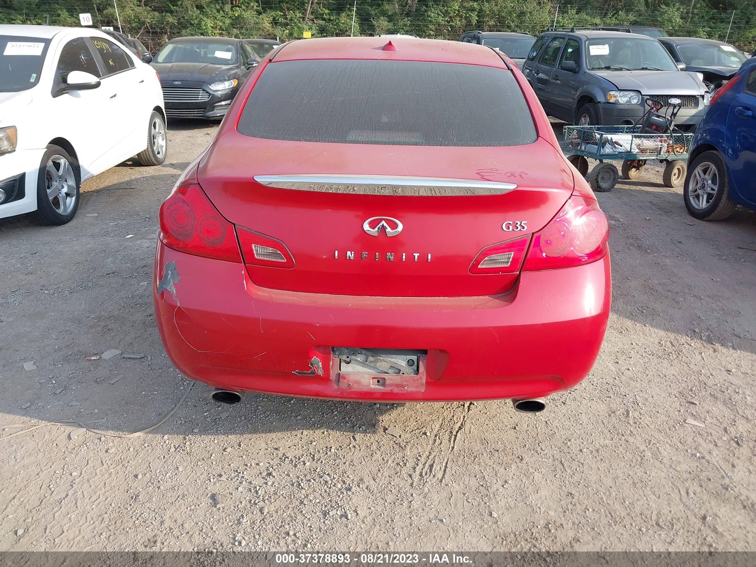 Photo 15 VIN: JNKBV61E37M714195 - INFINITI G 