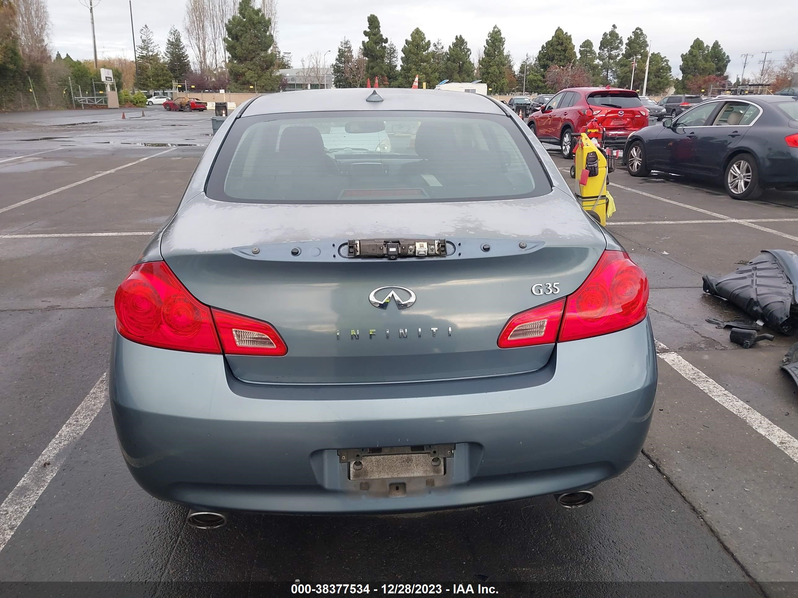 Photo 16 VIN: JNKBV61E48M208084 - INFINITI G 