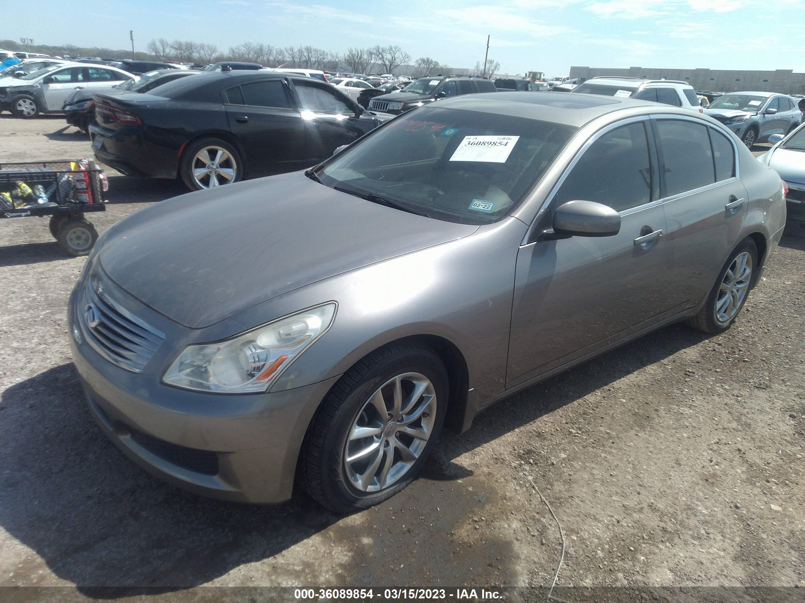 Photo 1 VIN: JNKBV61E58M216369 - INFINITI G 