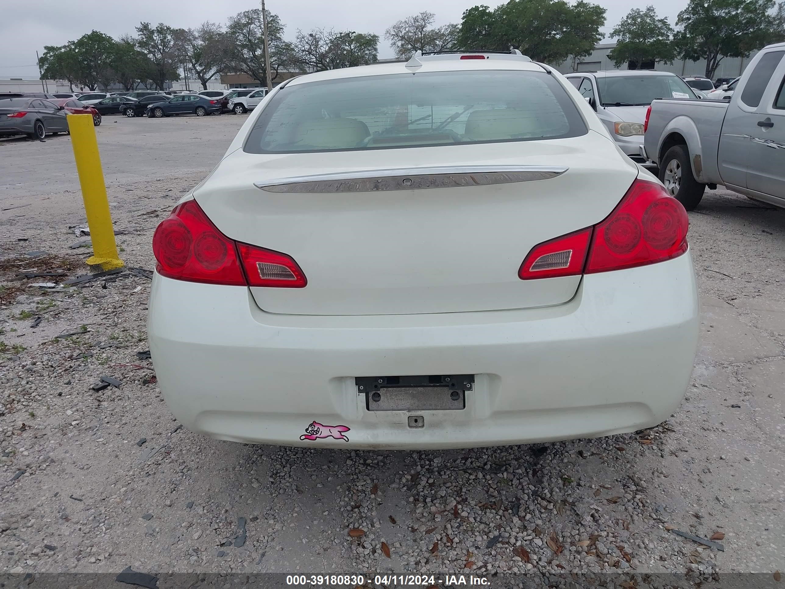 Photo 15 VIN: JNKBV61E67M725417 - INFINITI G 