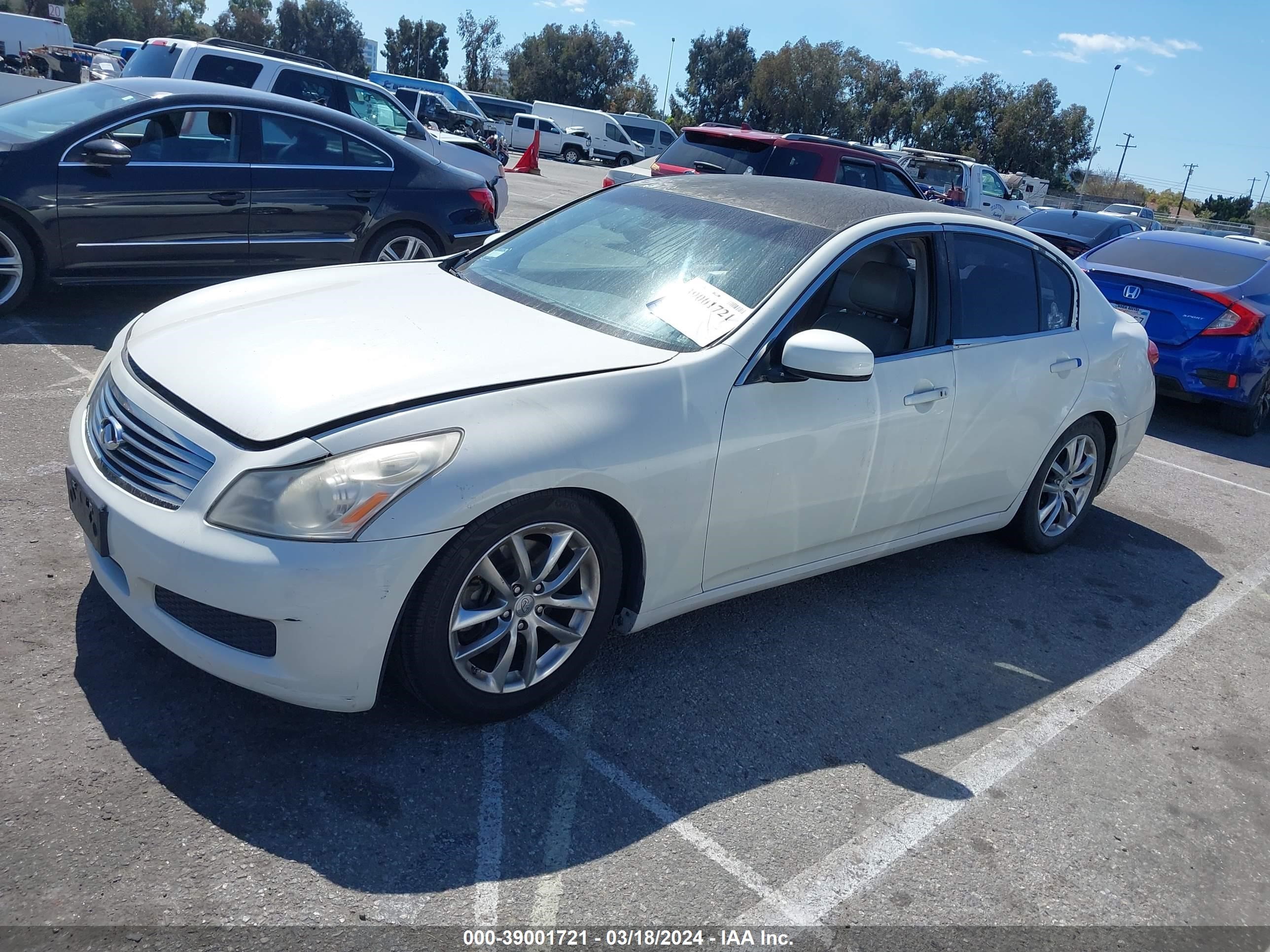 Photo 1 VIN: JNKBV61E68M218017 - INFINITI G 