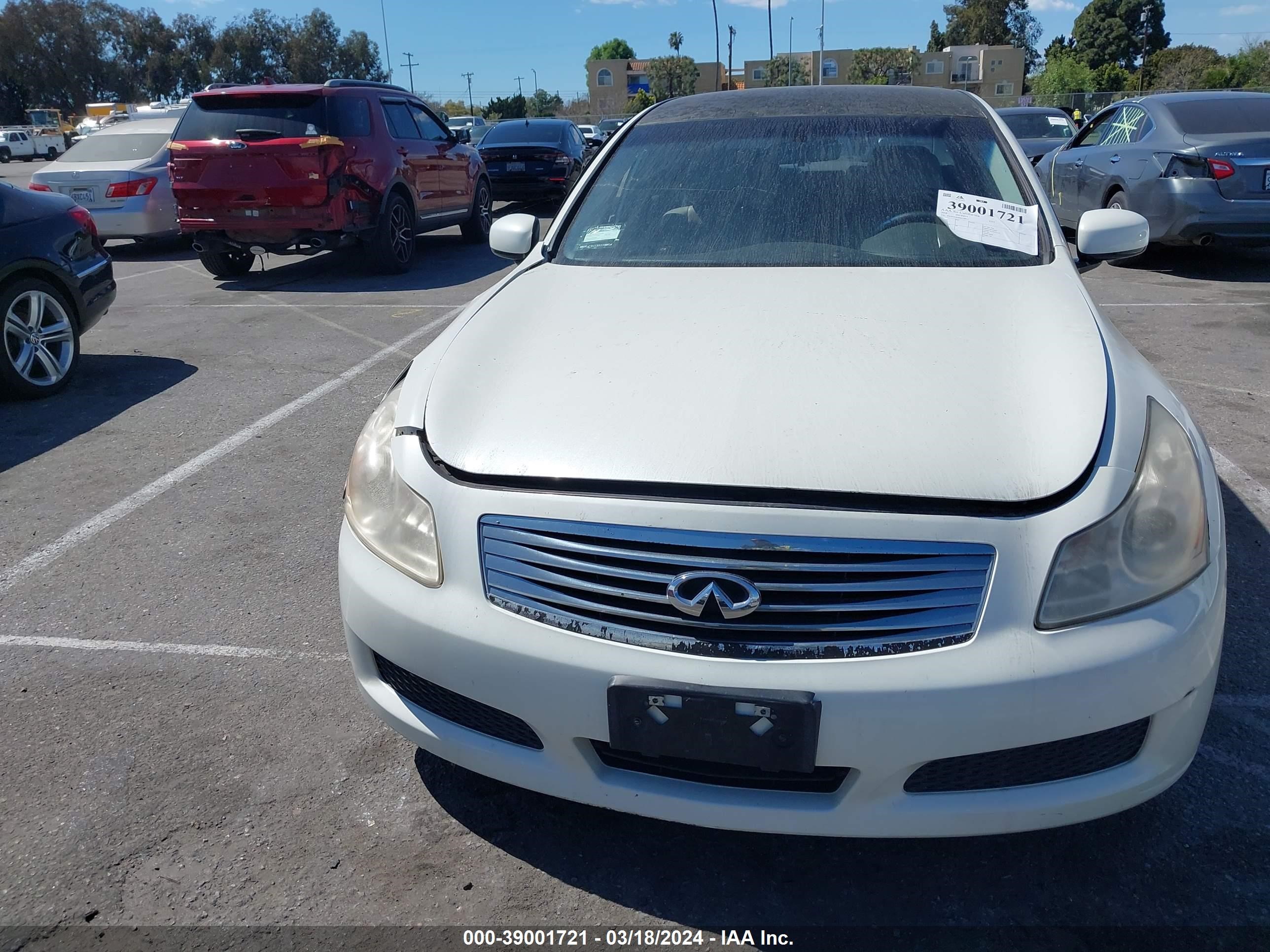 Photo 10 VIN: JNKBV61E68M218017 - INFINITI G 