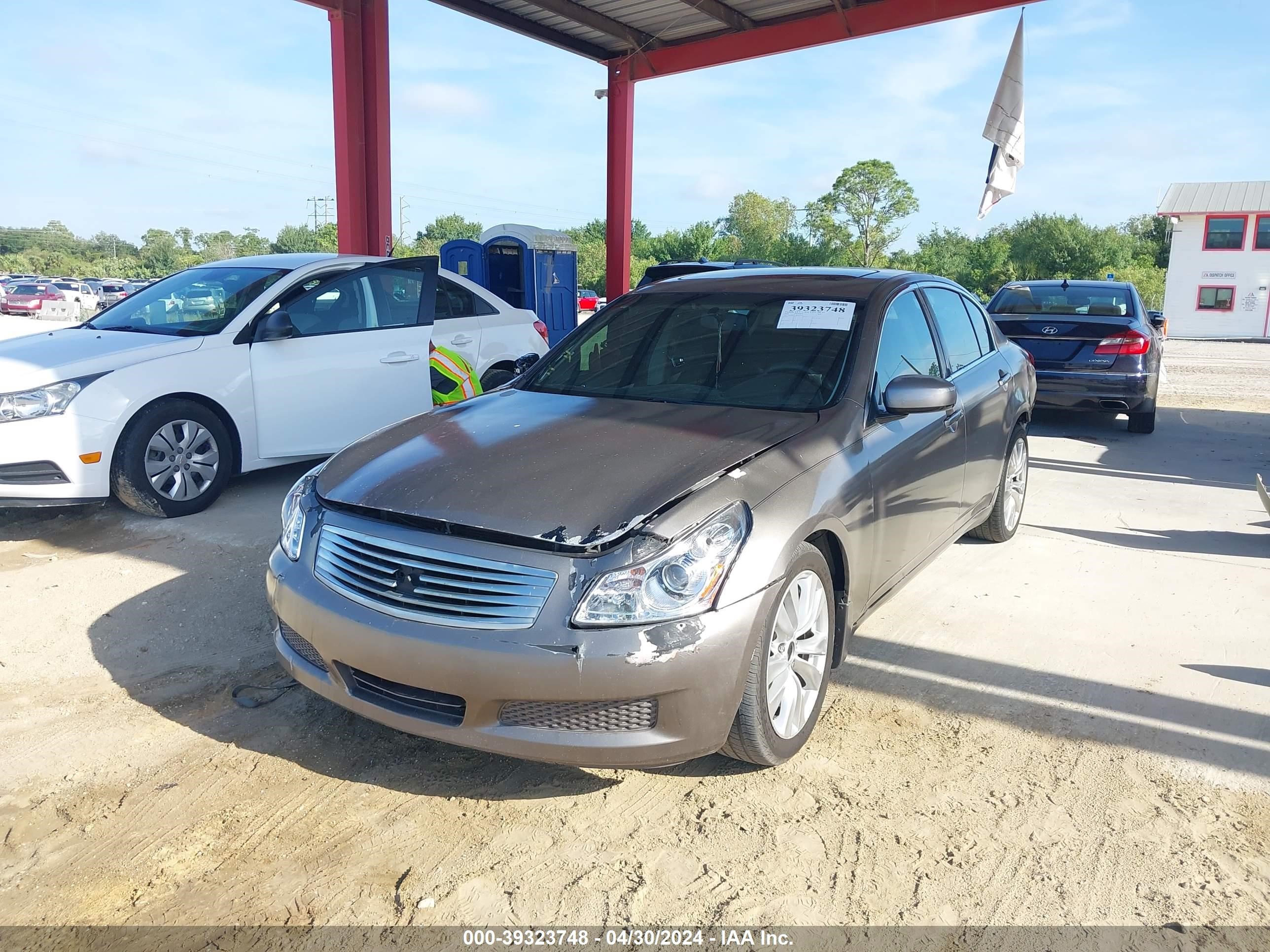 Photo 1 VIN: JNKBV61E78M203753 - INFINITI G 