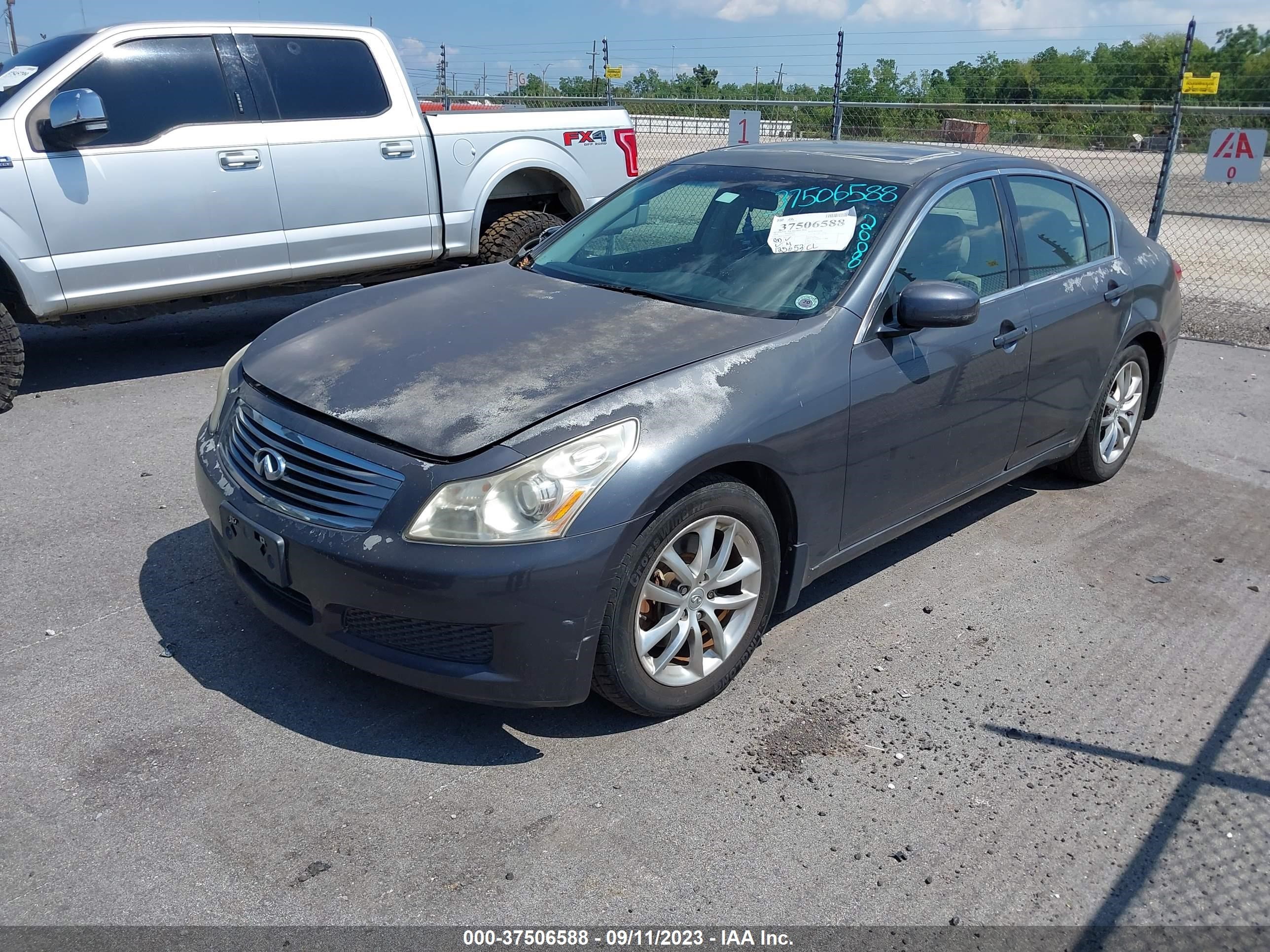 Photo 1 VIN: JNKBV61E88M217659 - INFINITI G 