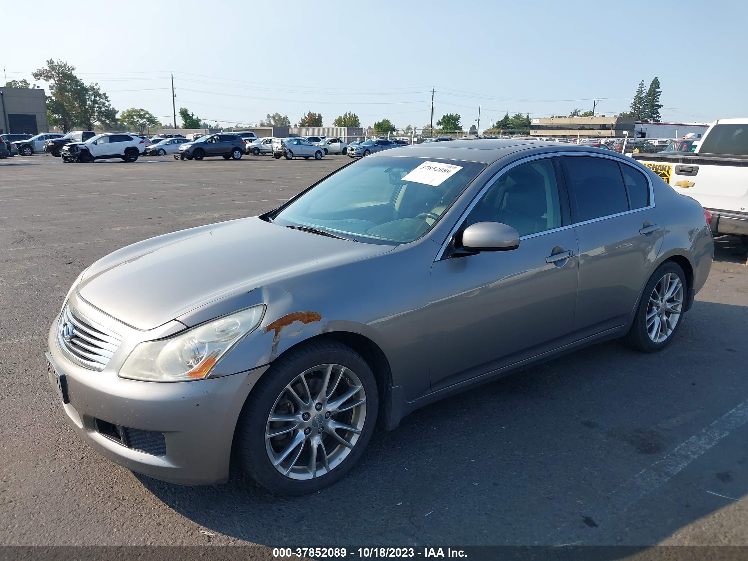 Photo 1 VIN: JNKBV61E98M203334 - INFINITI G 