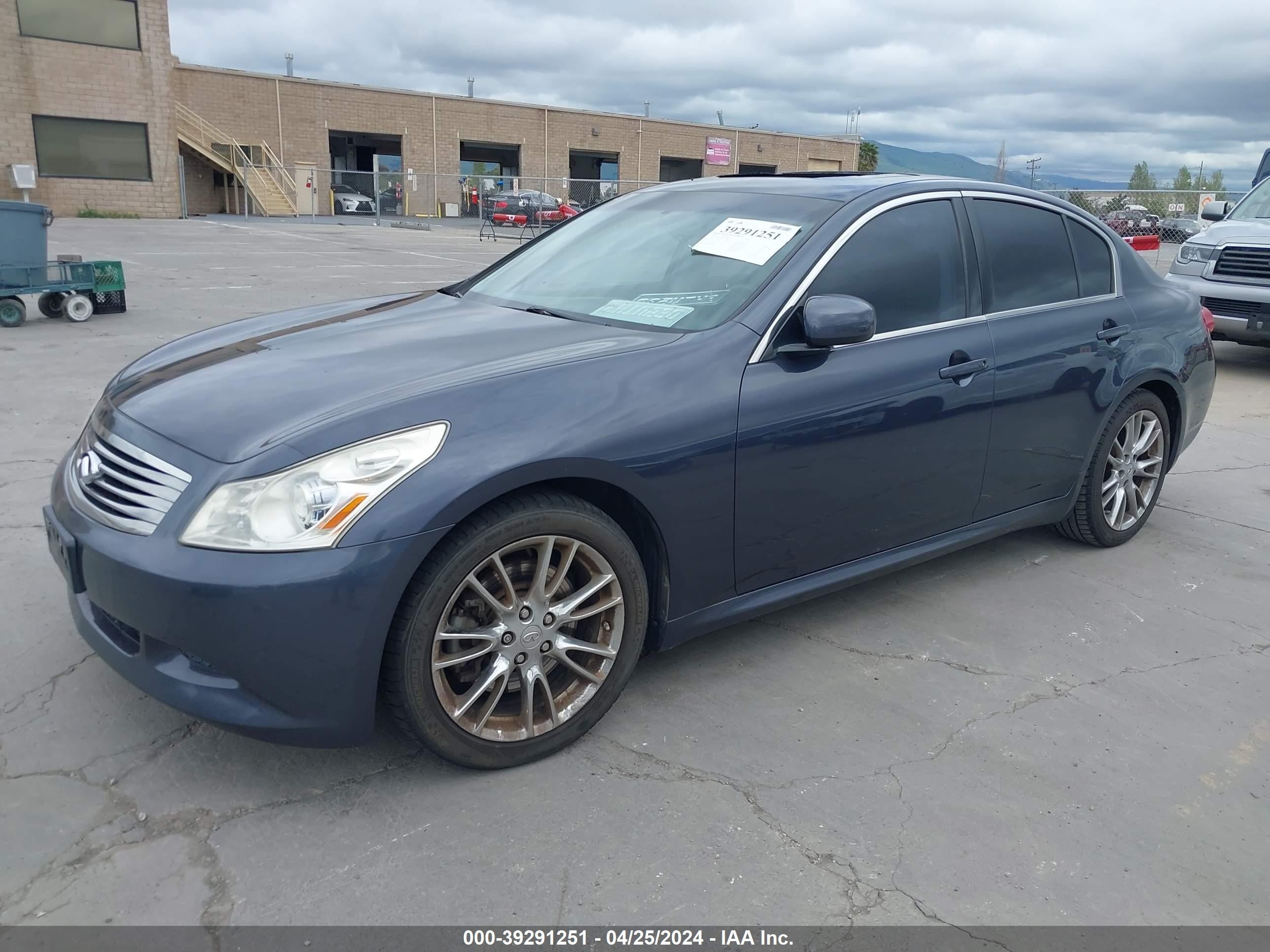 Photo 1 VIN: JNKBV61EX7M715988 - INFINITI G 