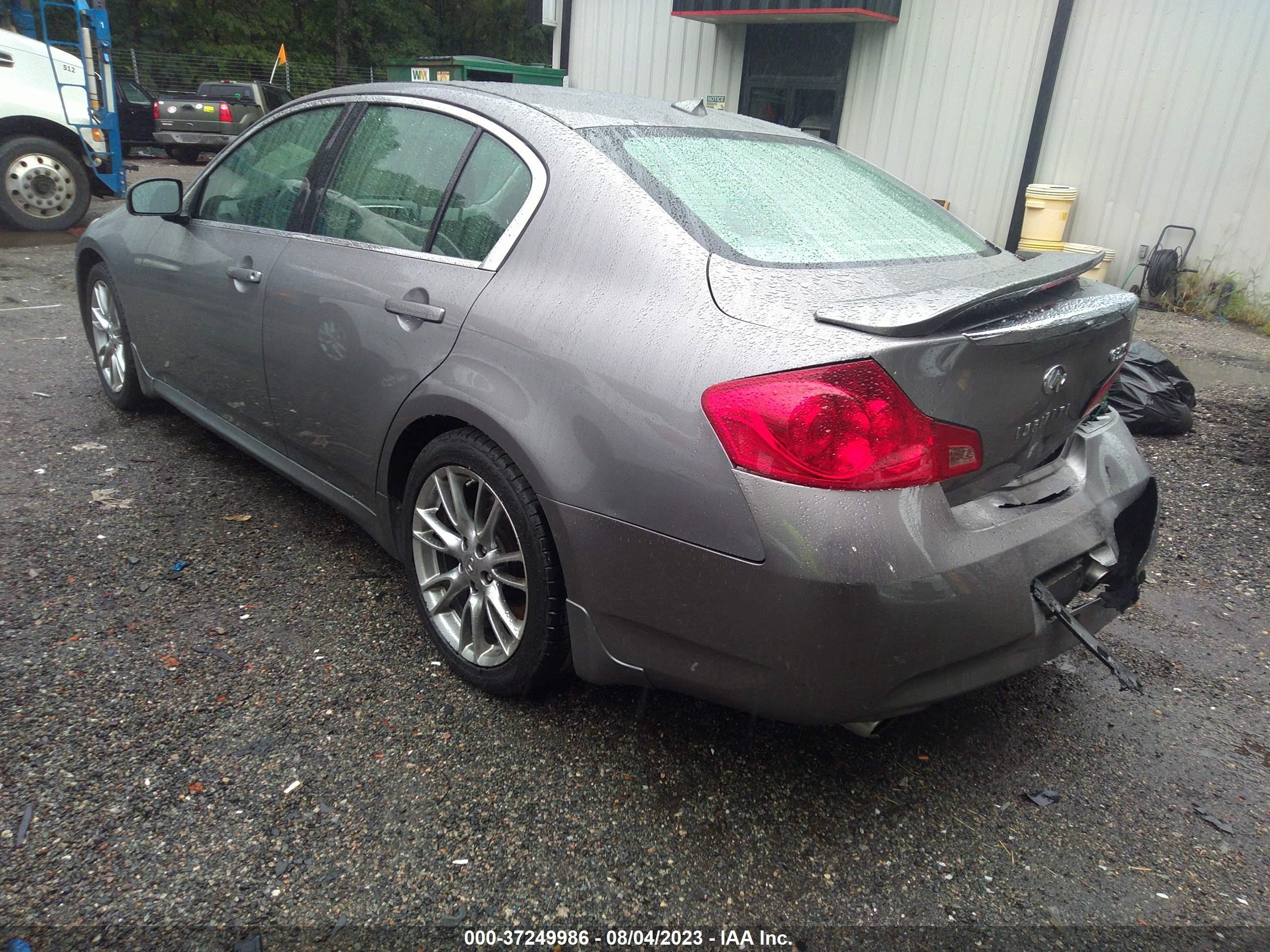 Photo 2 VIN: JNKBV61EX8M224483 - INFINITI G 