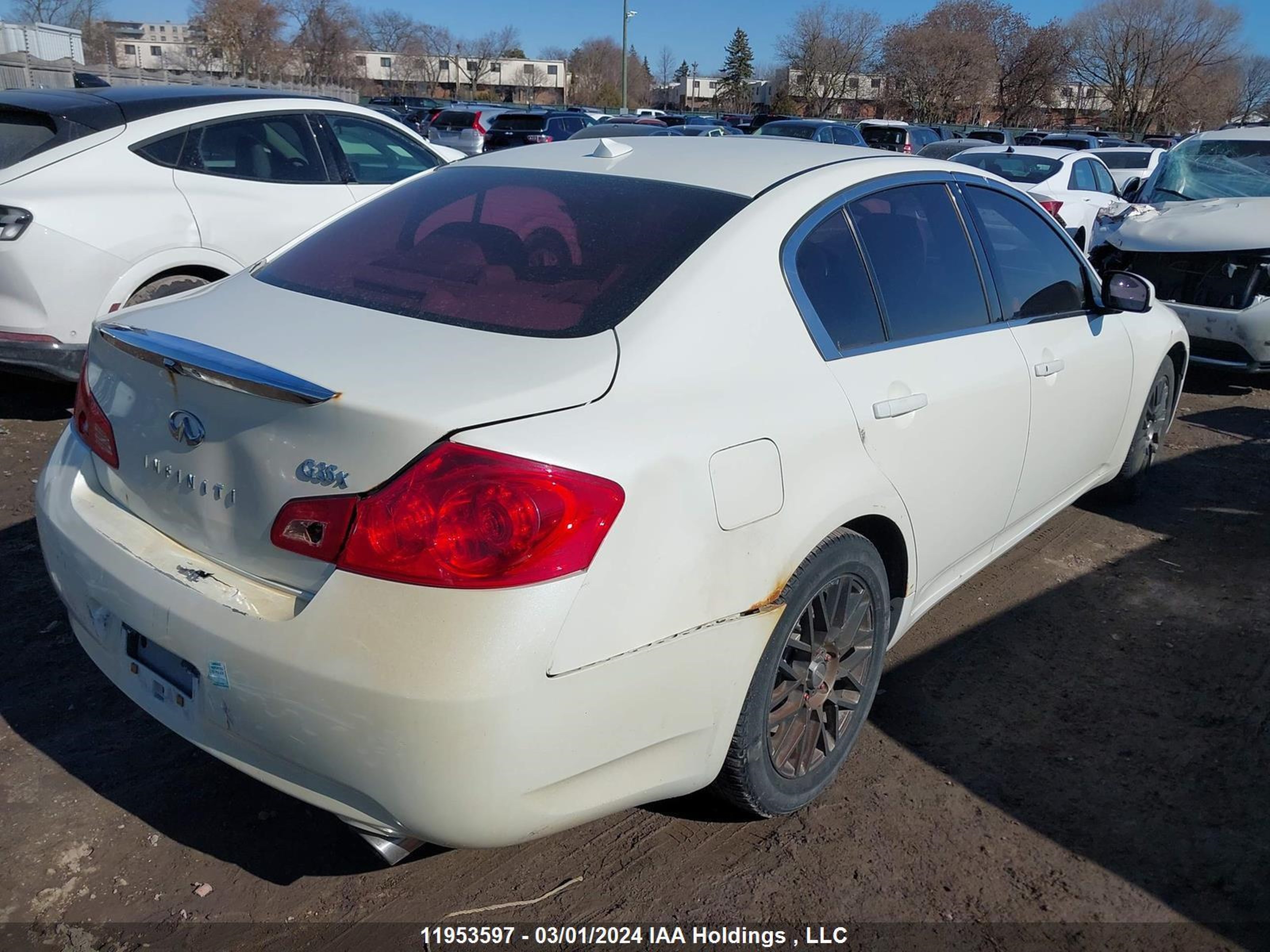 Photo 3 VIN: JNKBV61F08M258683 - INFINITI G 