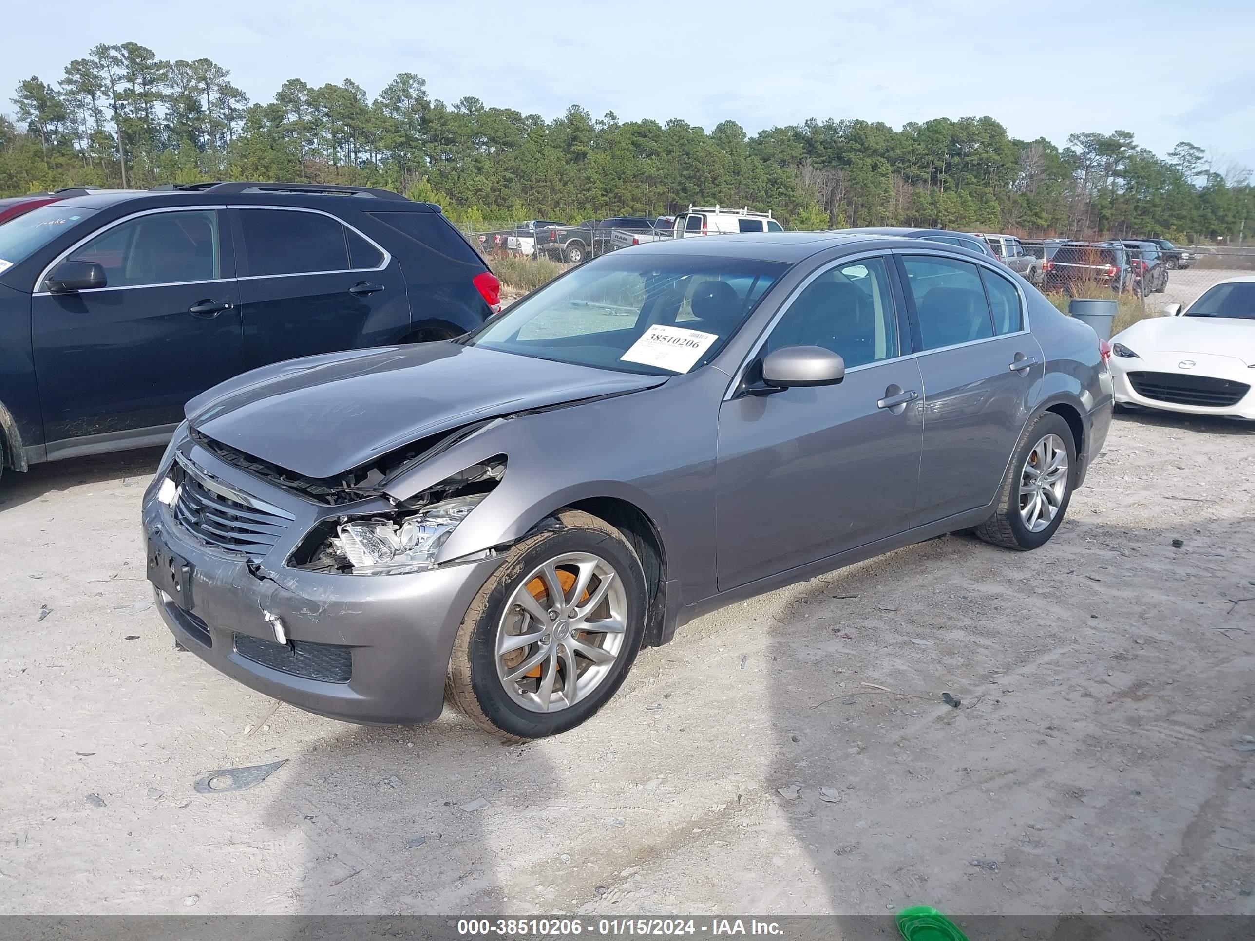 Photo 1 VIN: JNKBV61F08M265603 - INFINITI G 