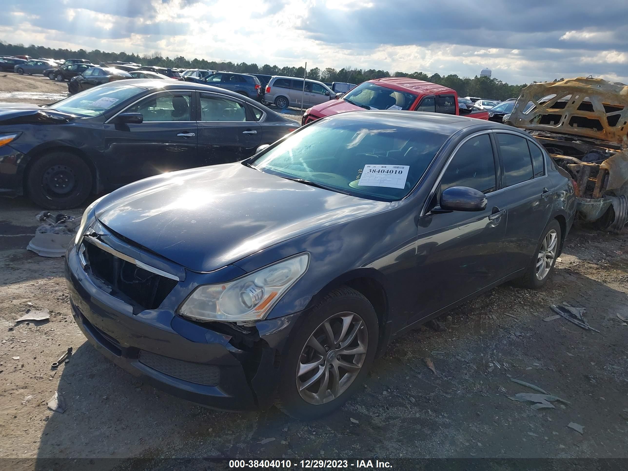 Photo 1 VIN: JNKBV61F08M266556 - INFINITI G 