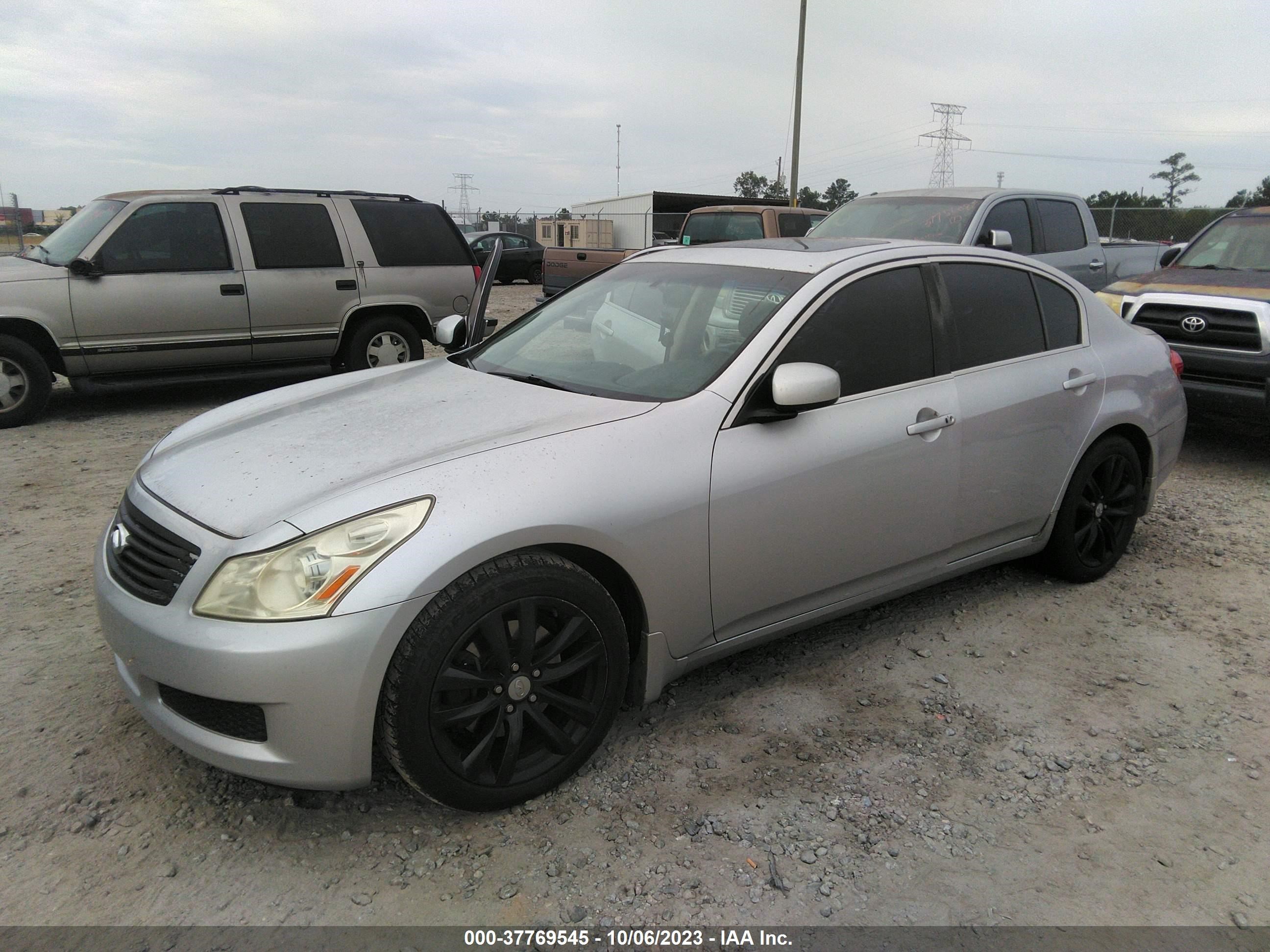 Photo 1 VIN: JNKBV61F28M260628 - INFINITI G 