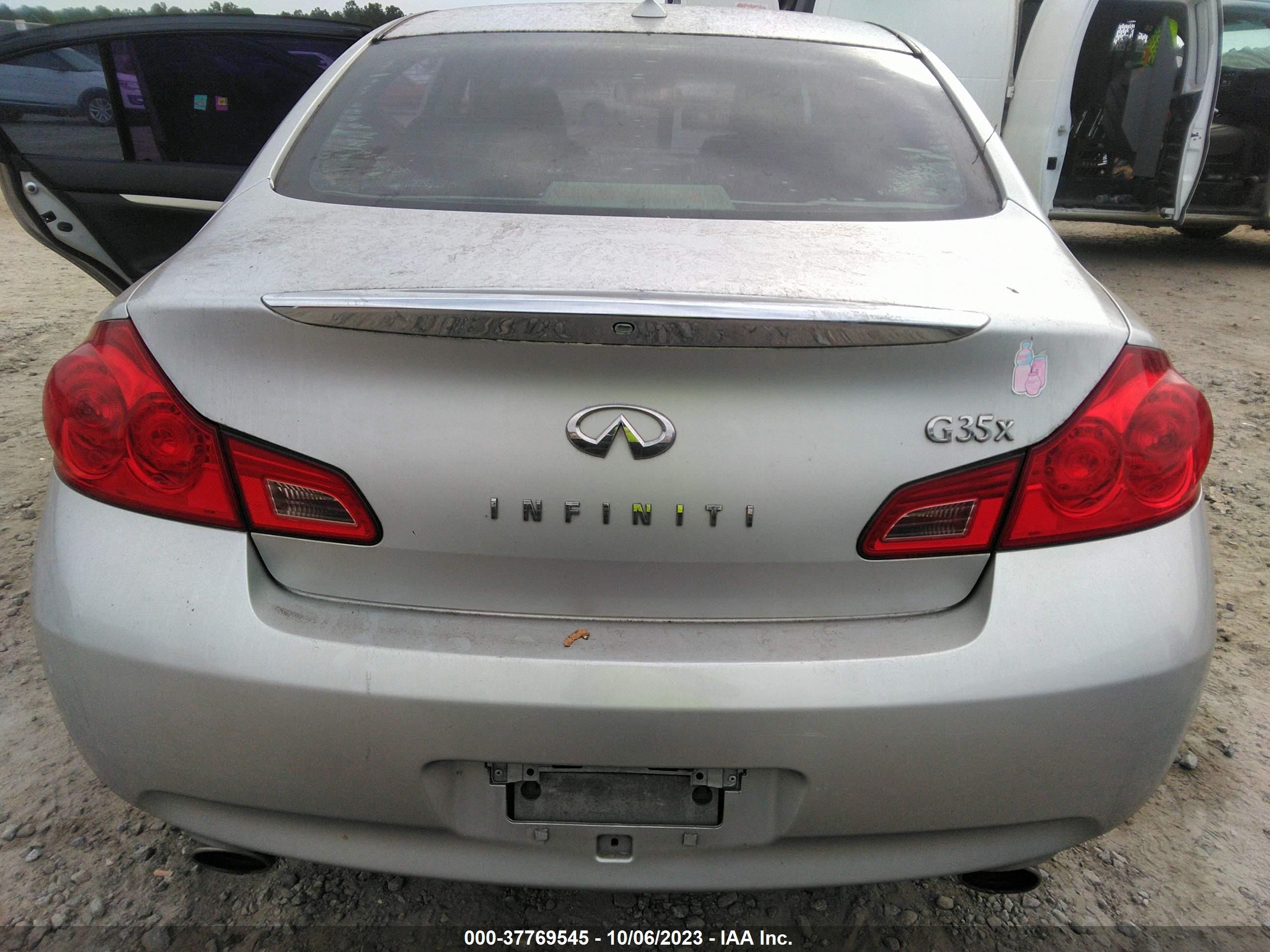 Photo 5 VIN: JNKBV61F28M260628 - INFINITI G 