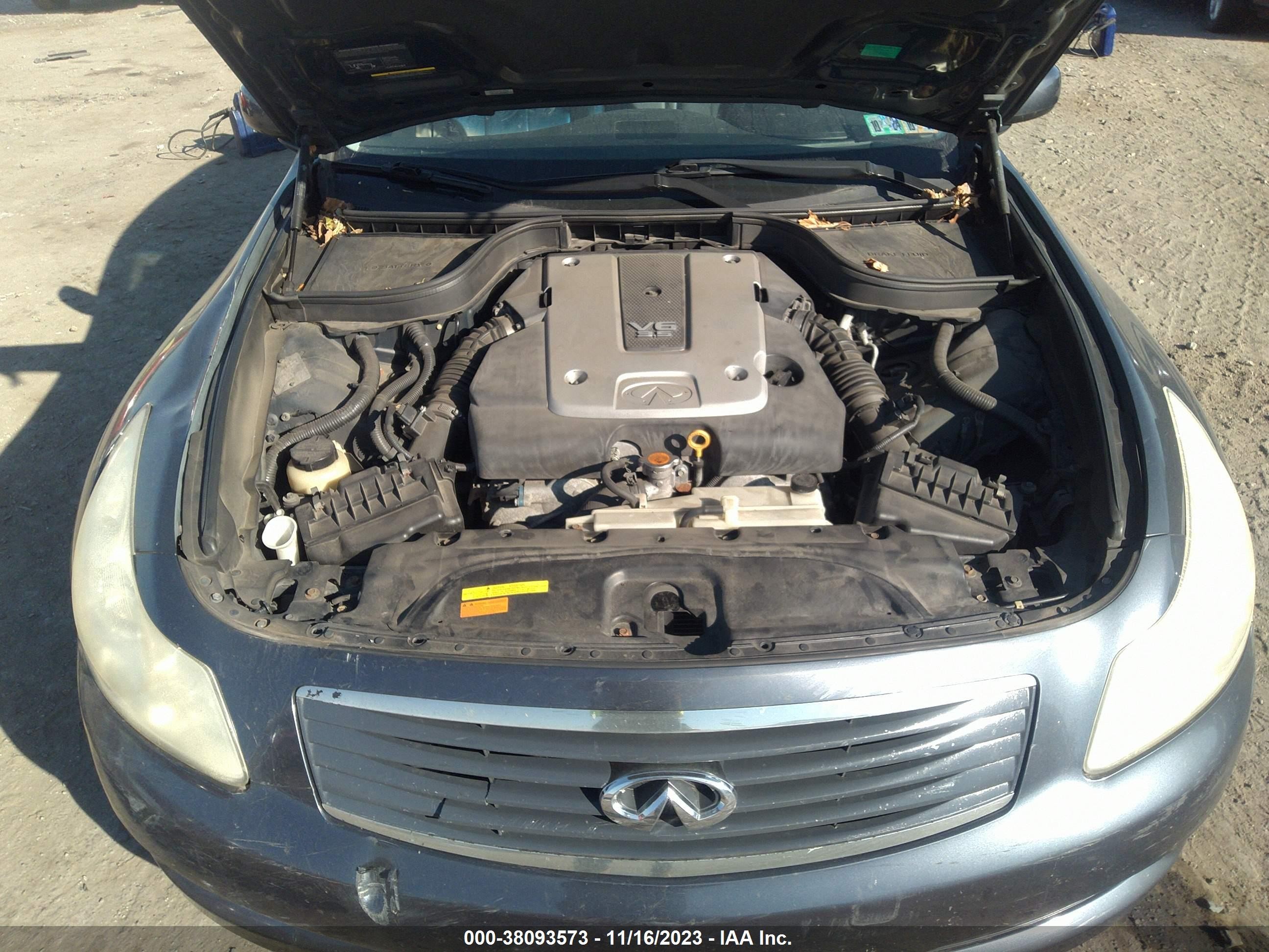 Photo 9 VIN: JNKBV61F28M264419 - INFINITI G 