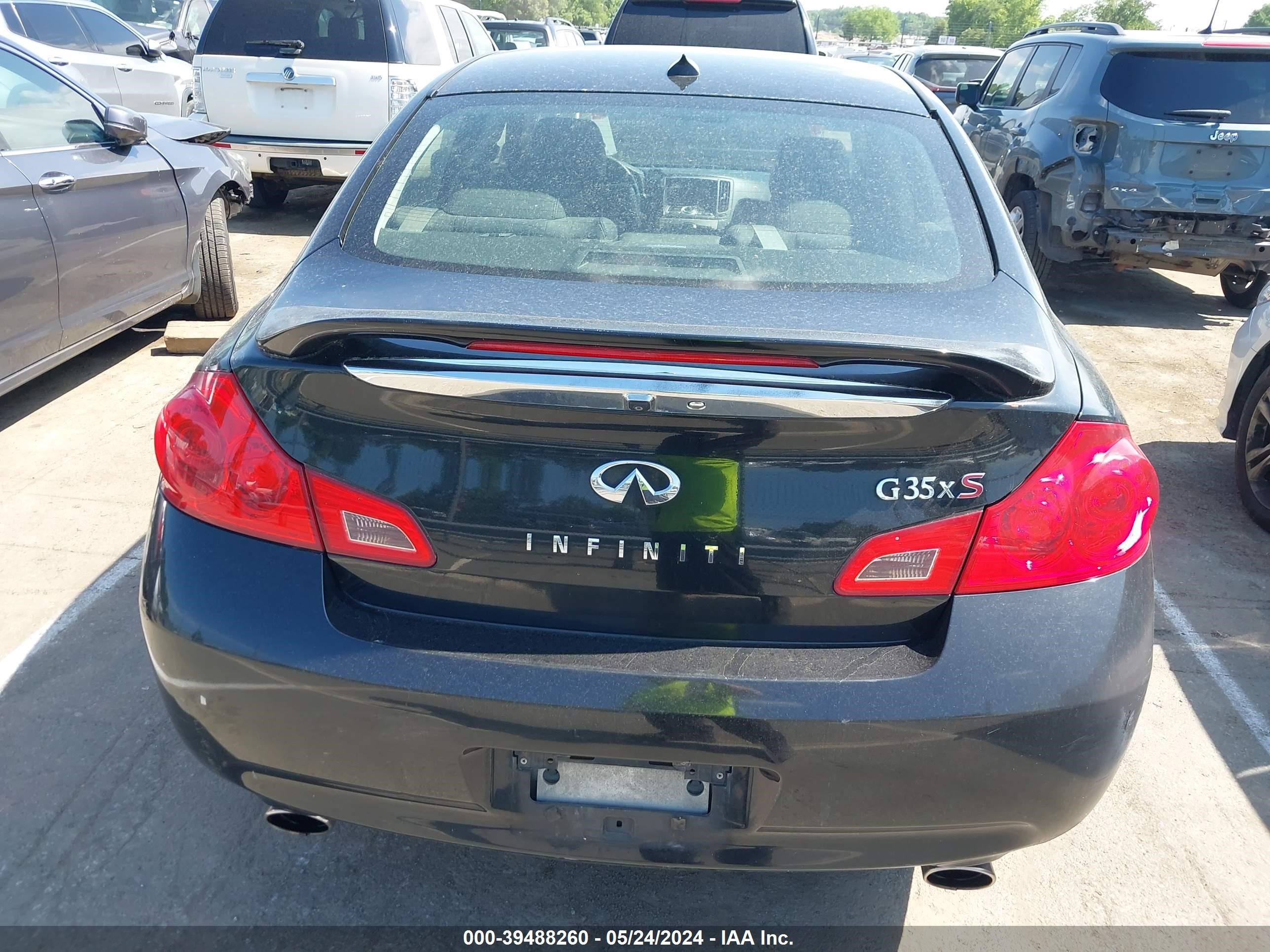 Photo 15 VIN: JNKBV61F38M256734 - INFINITI G35 