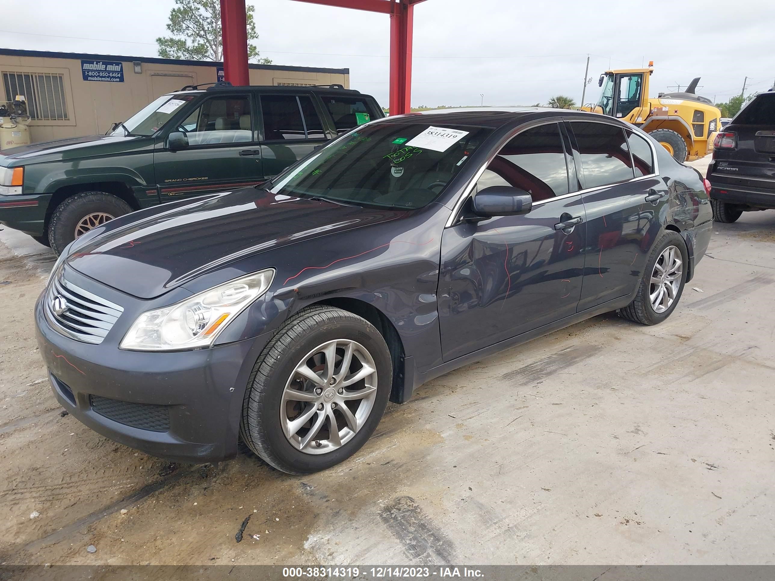 Photo 1 VIN: JNKBV61F38M263554 - INFINITI G 