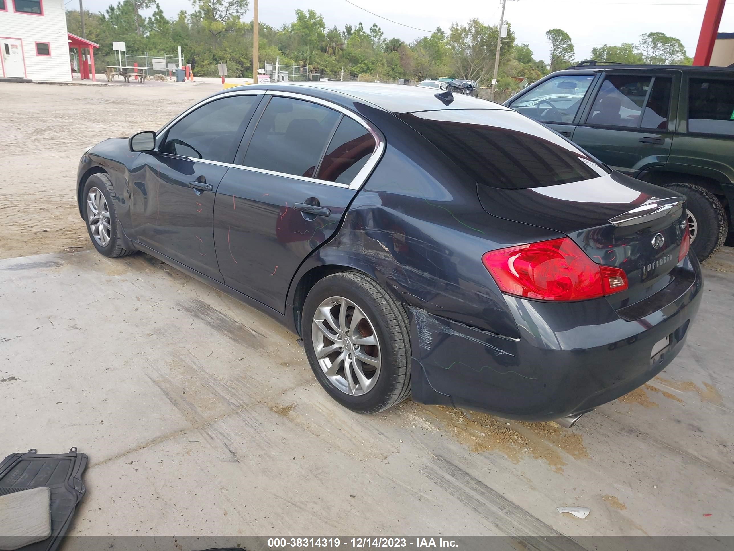 Photo 2 VIN: JNKBV61F38M263554 - INFINITI G 