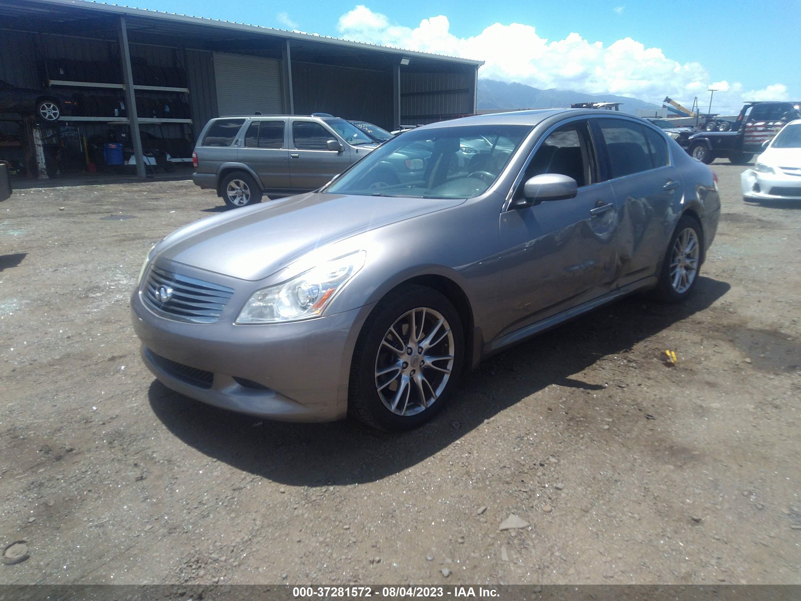 Photo 1 VIN: JNKBV61F38M268706 - INFINITI G 