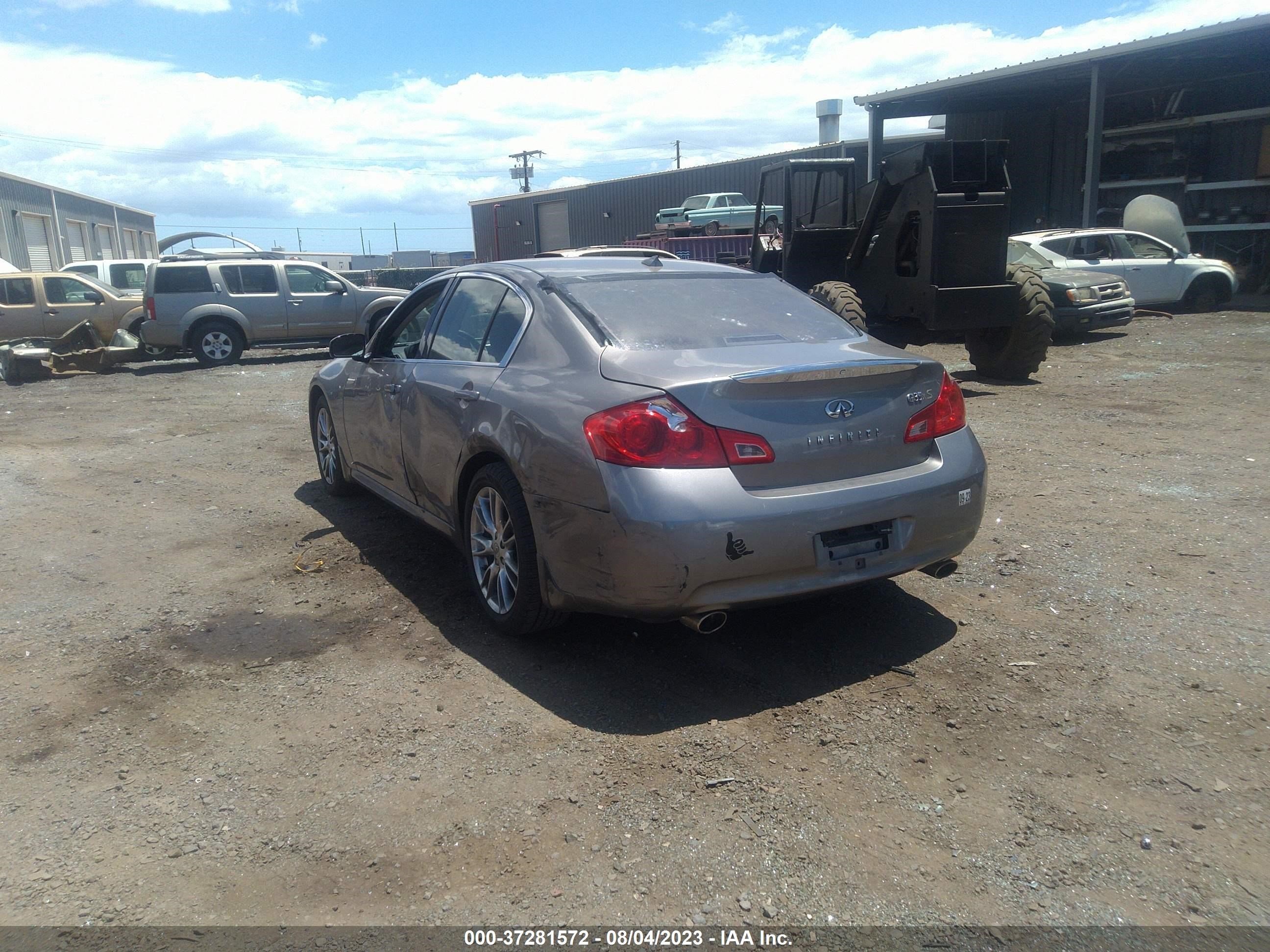 Photo 2 VIN: JNKBV61F38M268706 - INFINITI G 