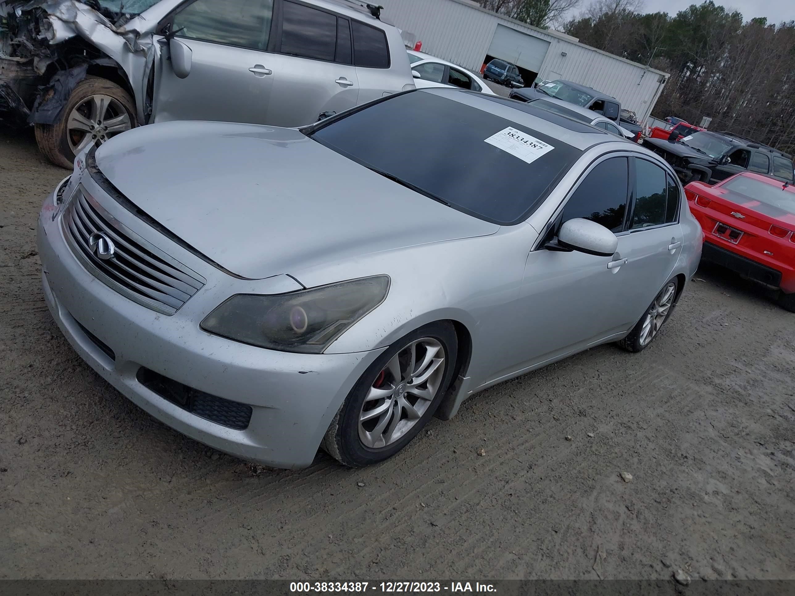 Photo 1 VIN: JNKBV61F57M810600 - INFINITI G 