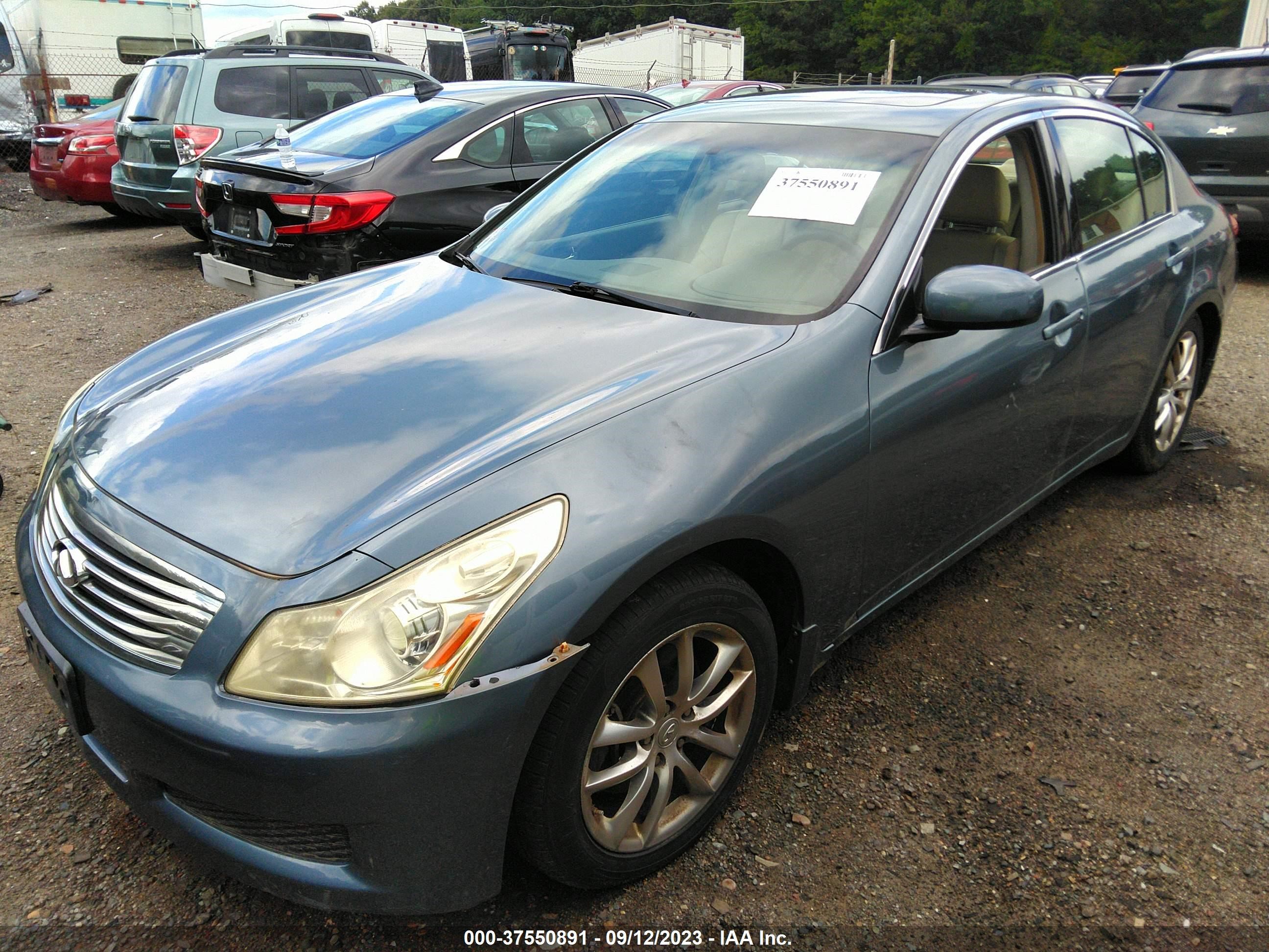 Photo 1 VIN: JNKBV61F67M821315 - INFINITI G 