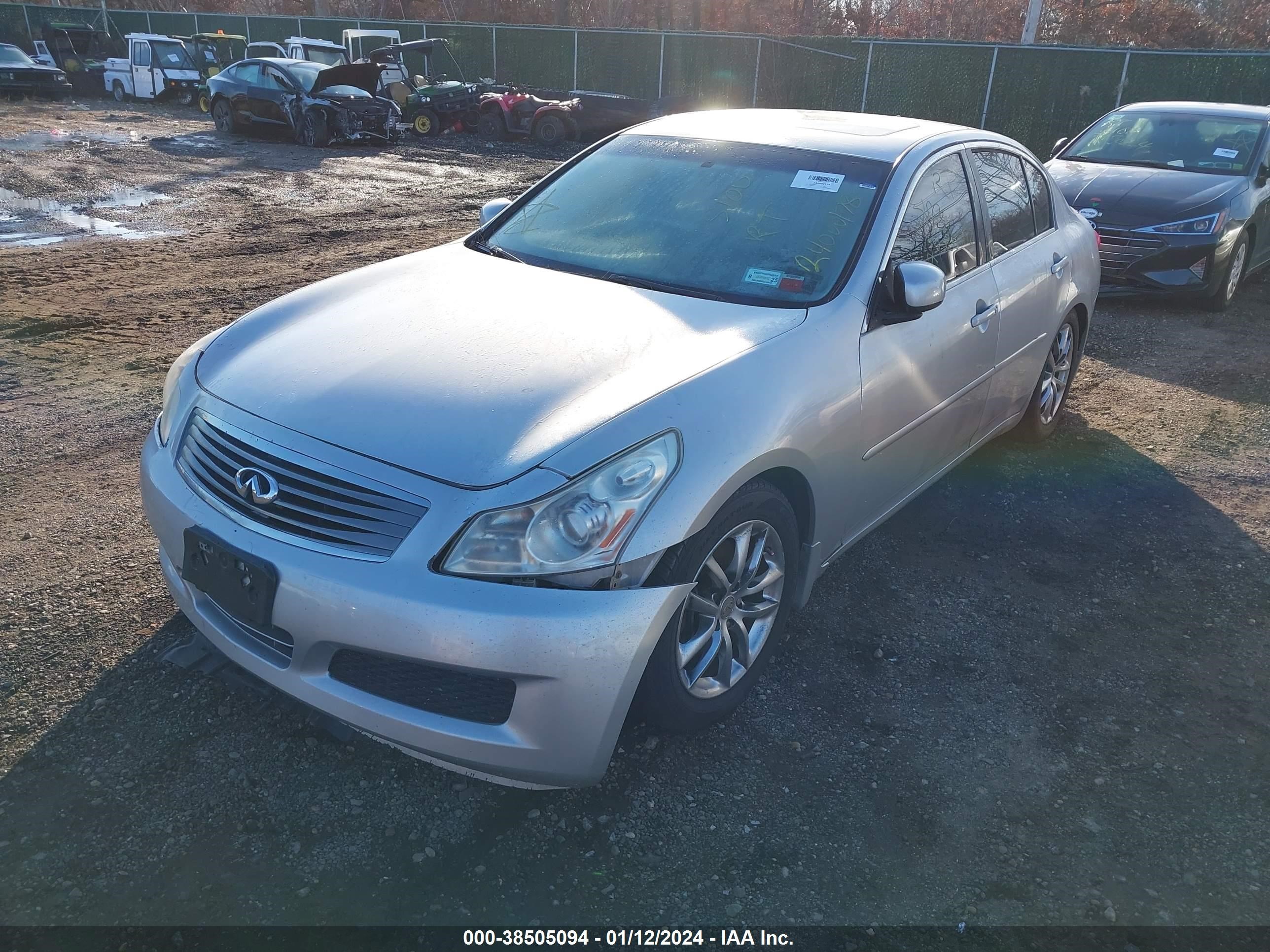 Photo 1 VIN: JNKBV61F78M278980 - INFINITI G 